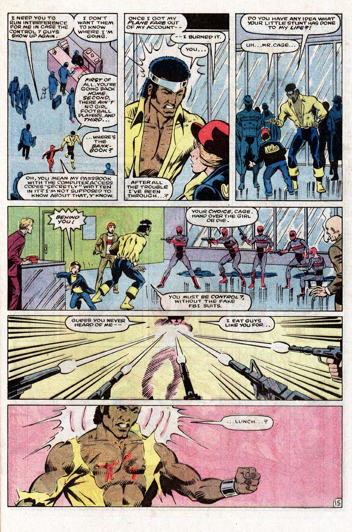 Read online Power Man and Iron Fist (1978) comic -  Issue #112 - 16
