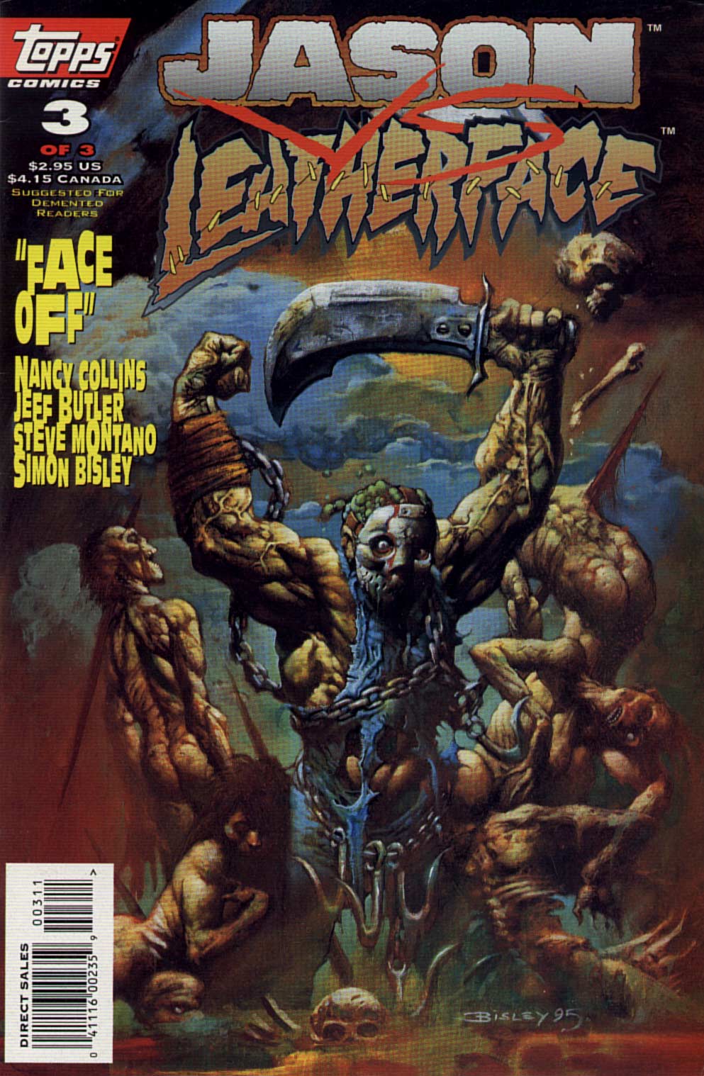 Read online Jason vs Leatherface comic -  Issue #3 - 1