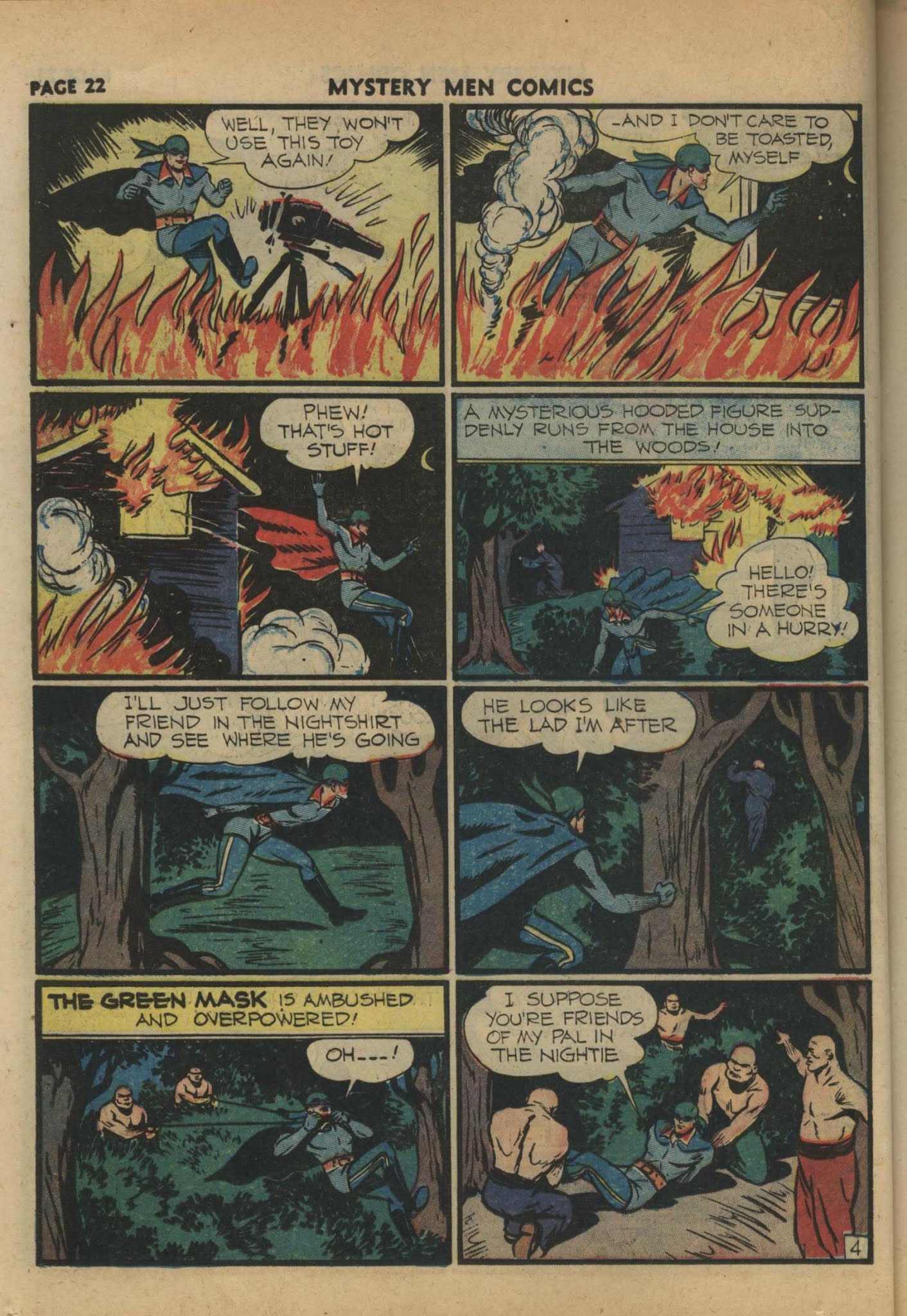 Read online Mystery Men Comics comic -  Issue #18 - 24