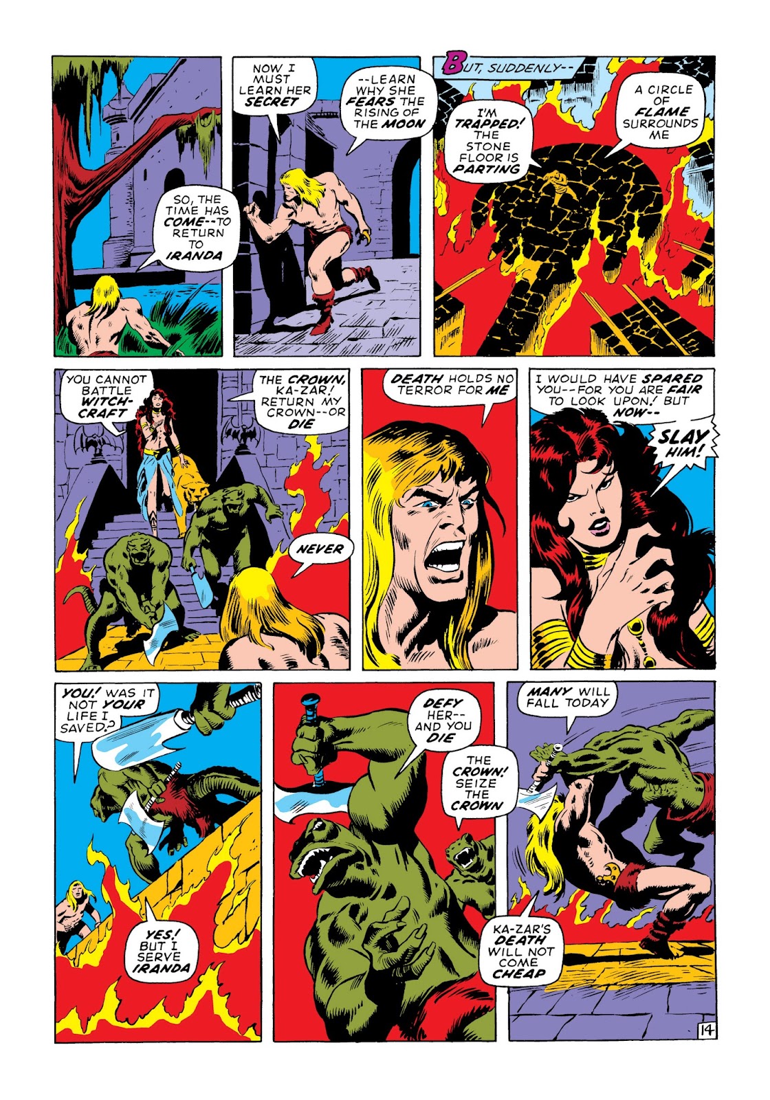 Marvel Masterworks: Ka-Zar issue TPB 1 - Page 142