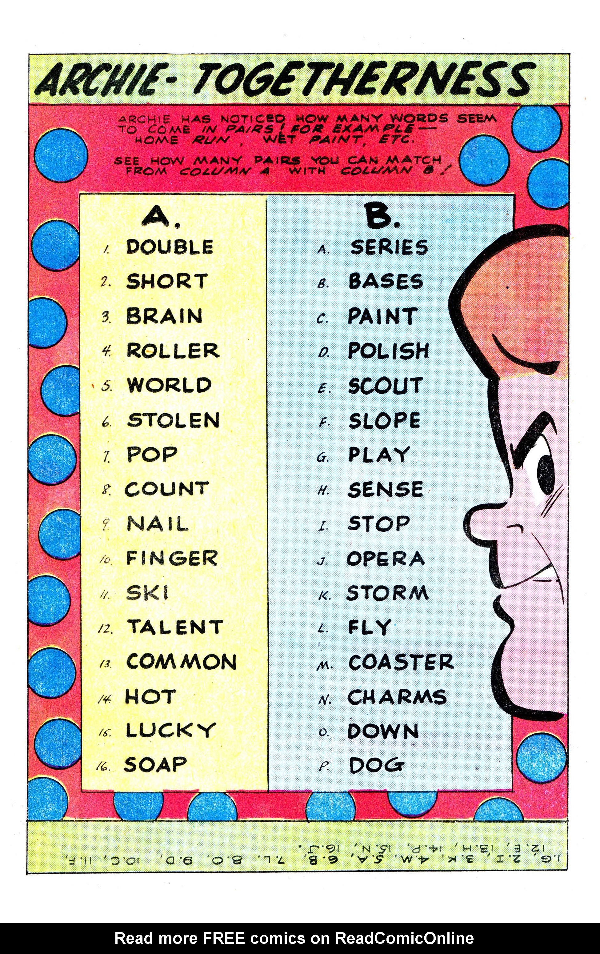 Read online Archie (1960) comic -  Issue #306 - 9