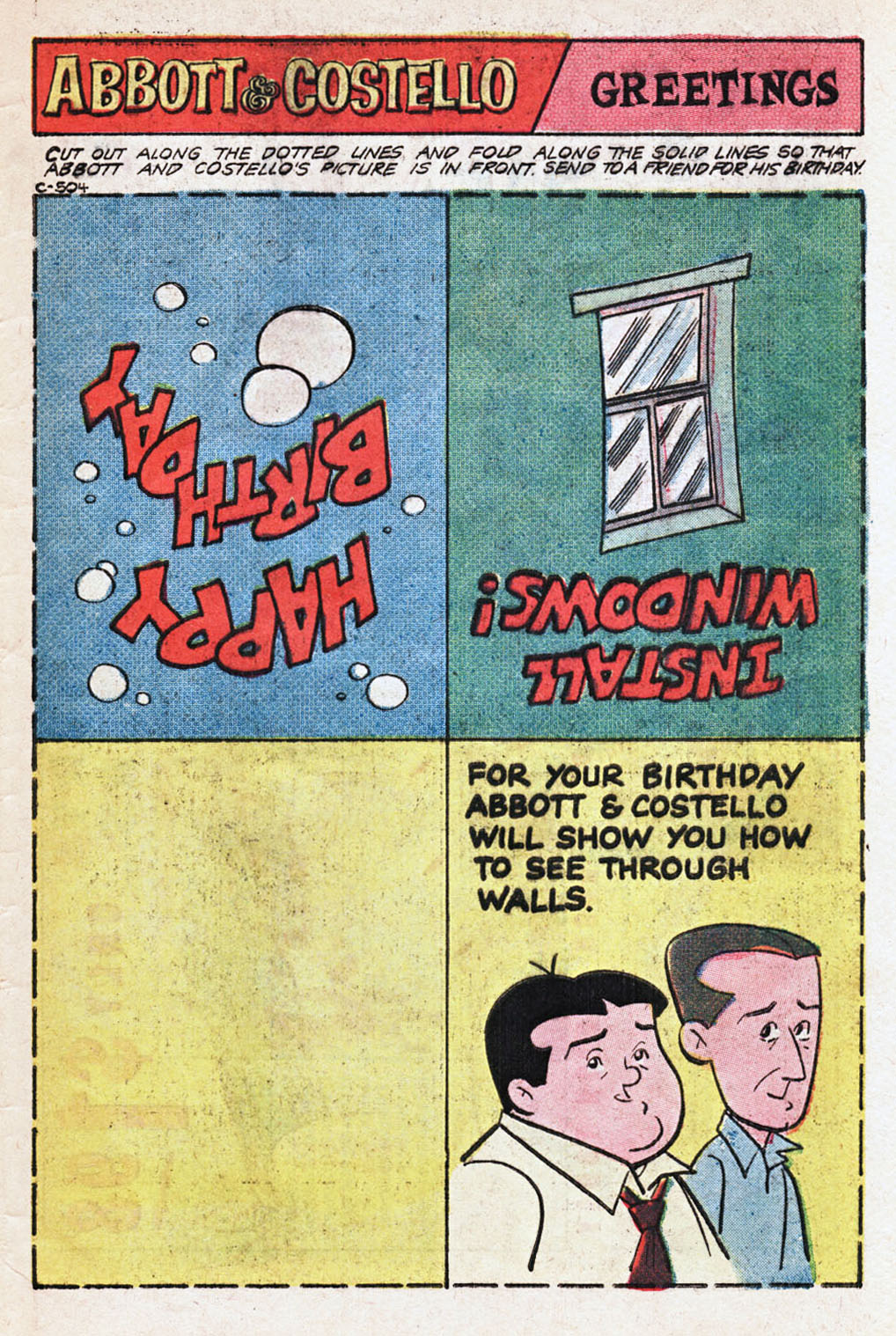 Read online Abbott & Costello comic -  Issue #11 - 33