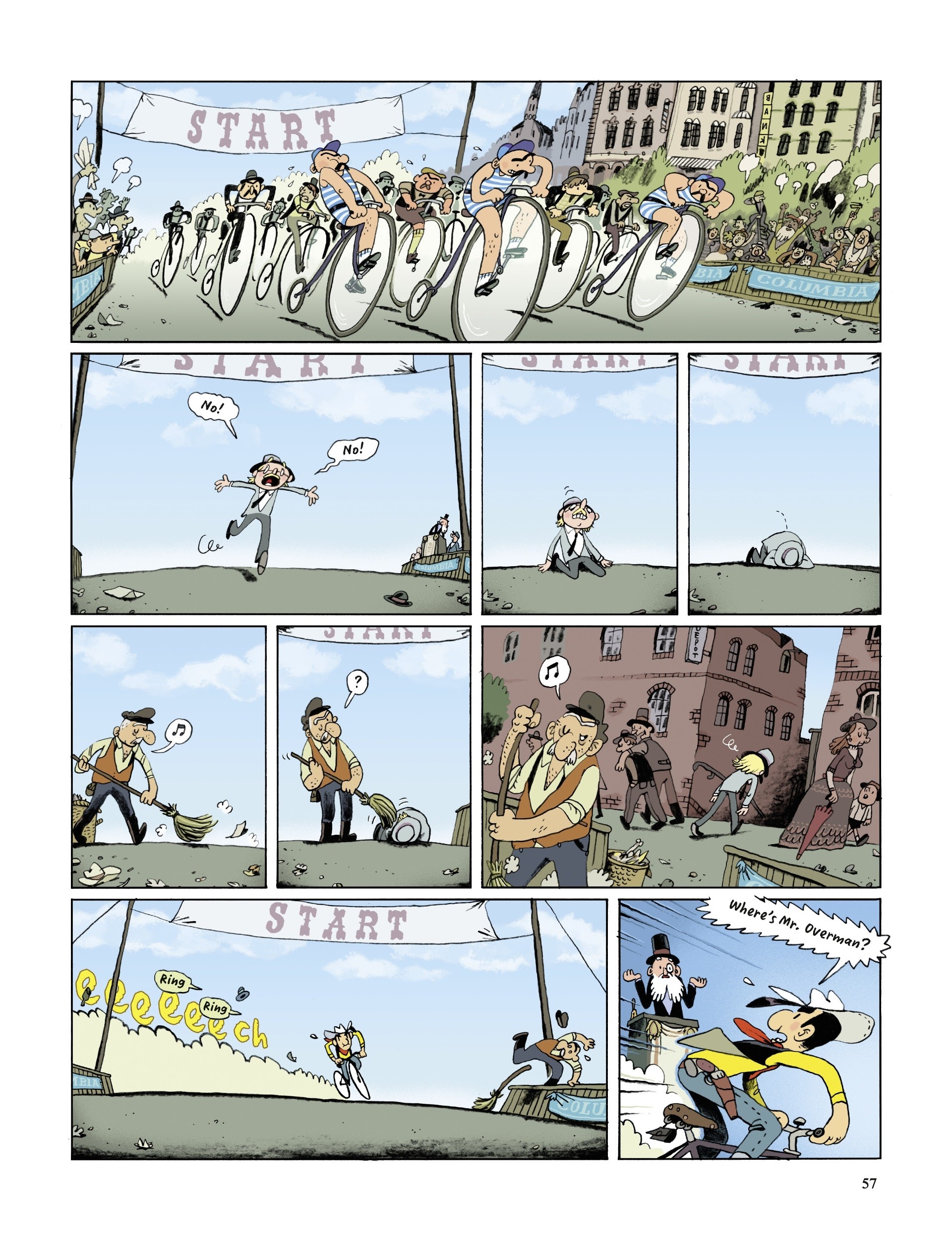 Read online Lucky Luke Saddles Up comic -  Issue # TPB - 57