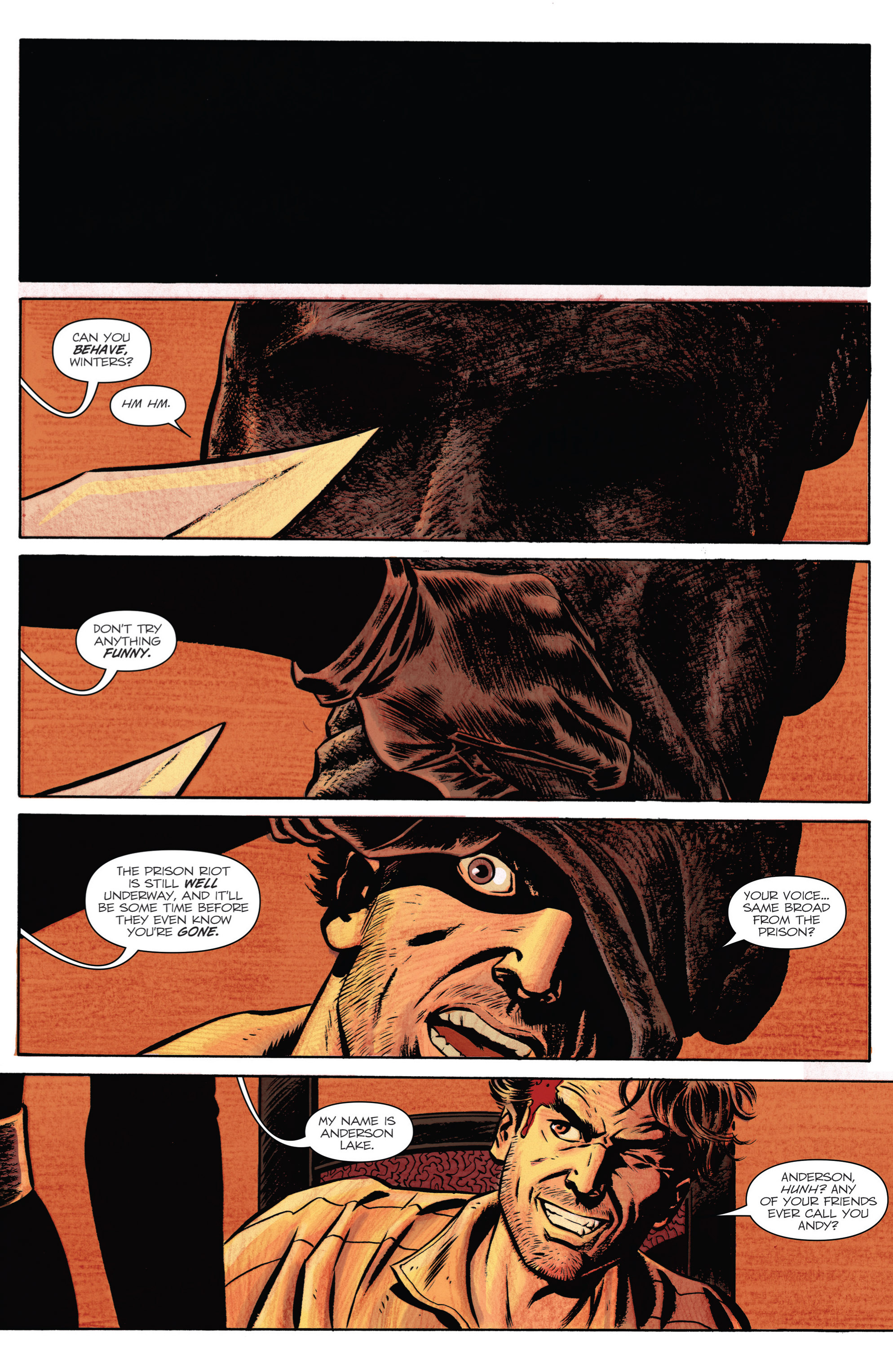 Read online Ghosted comic -  Issue #1 - 9