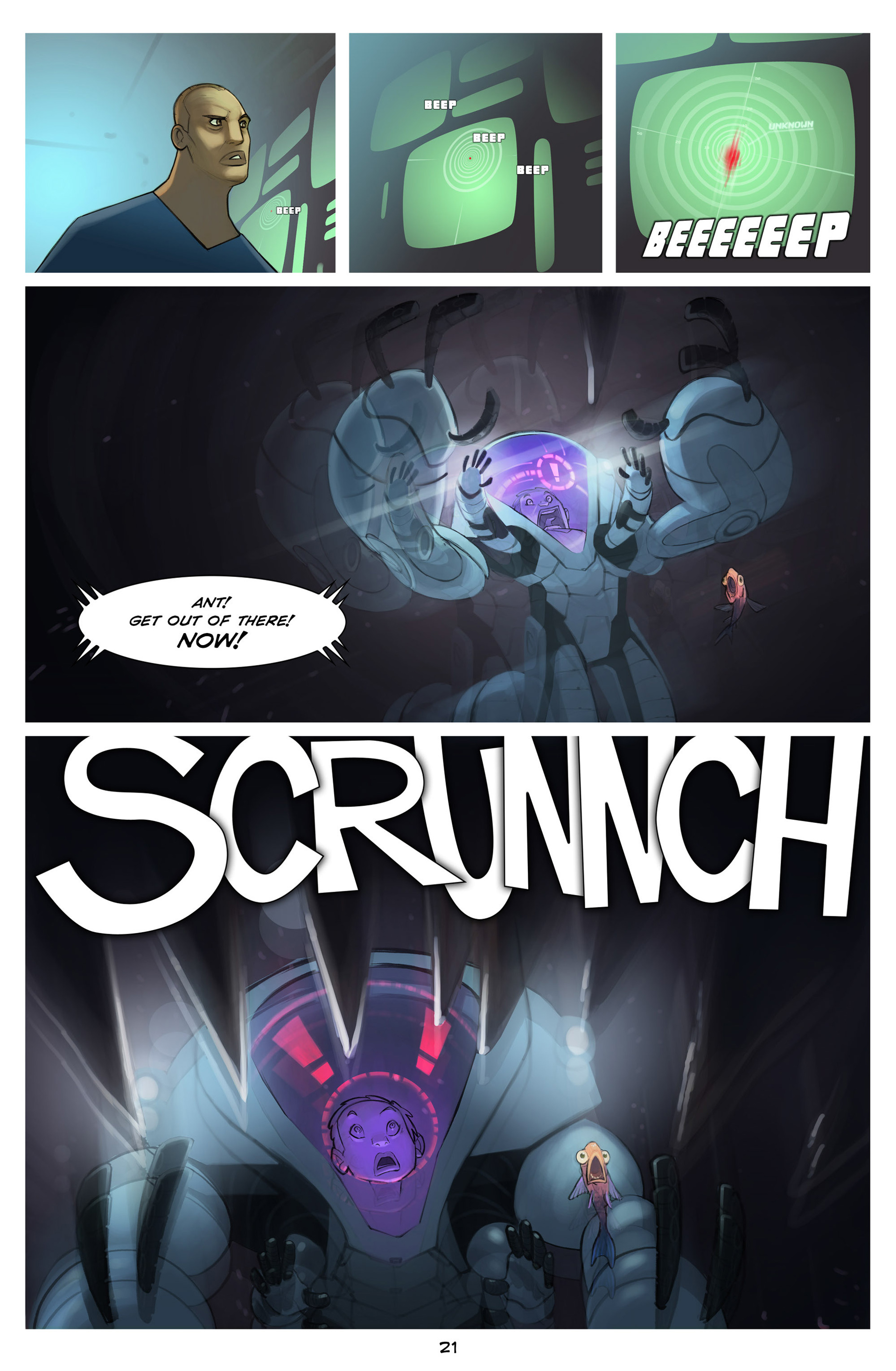 Read online The Deep: Here Be Dragons comic -  Issue #1 - 23