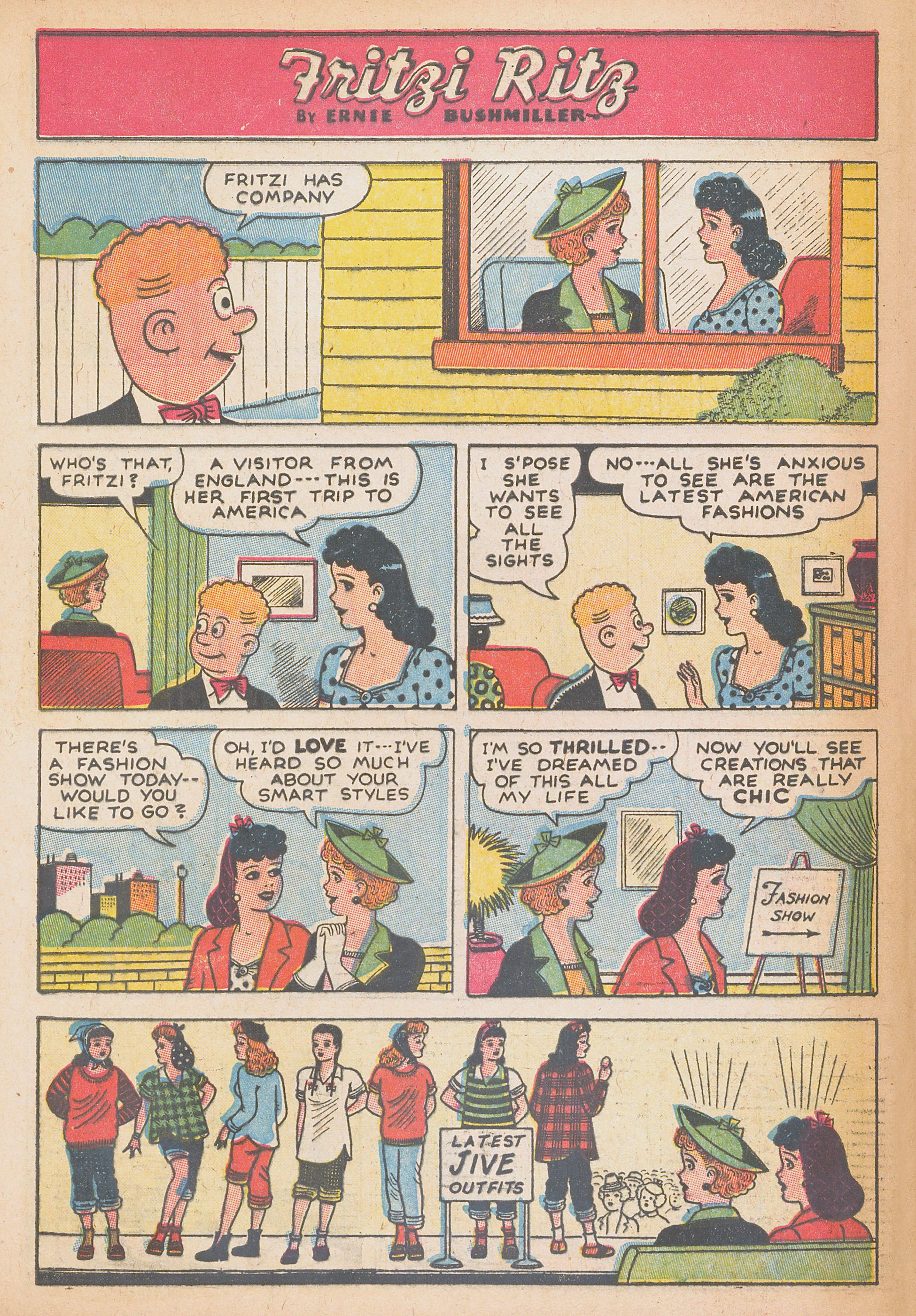 Read online Fritzi Ritz (1953) comic -  Issue #38 - 32