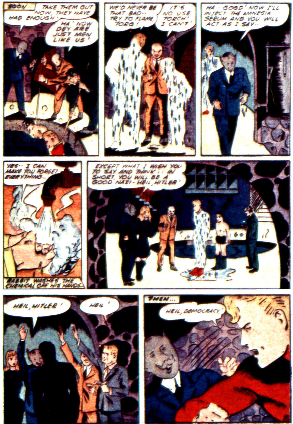 Read online The Human Torch (1940) comic -  Issue #12 - 37