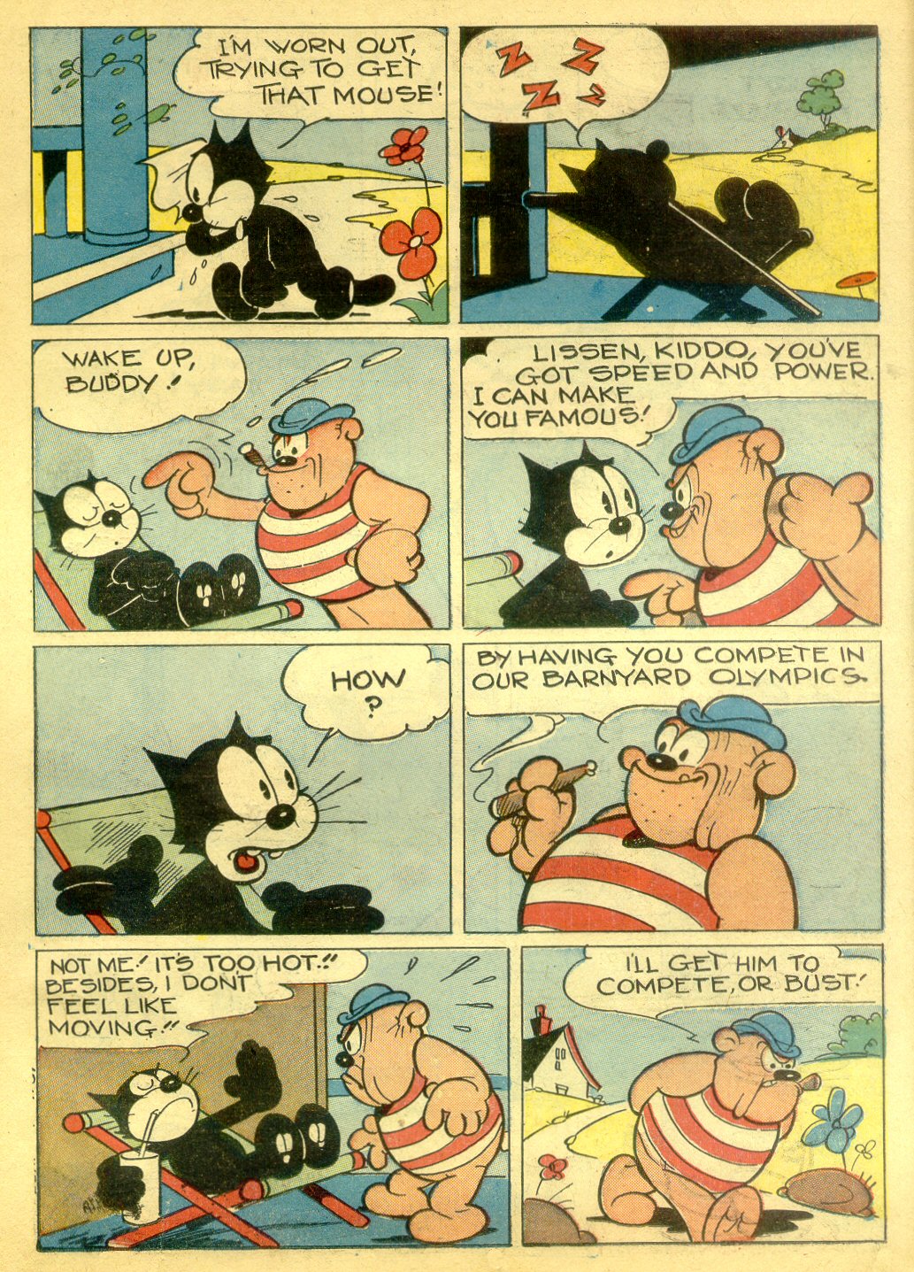 Read online Felix the Cat (1948) comic -  Issue #4 - 33