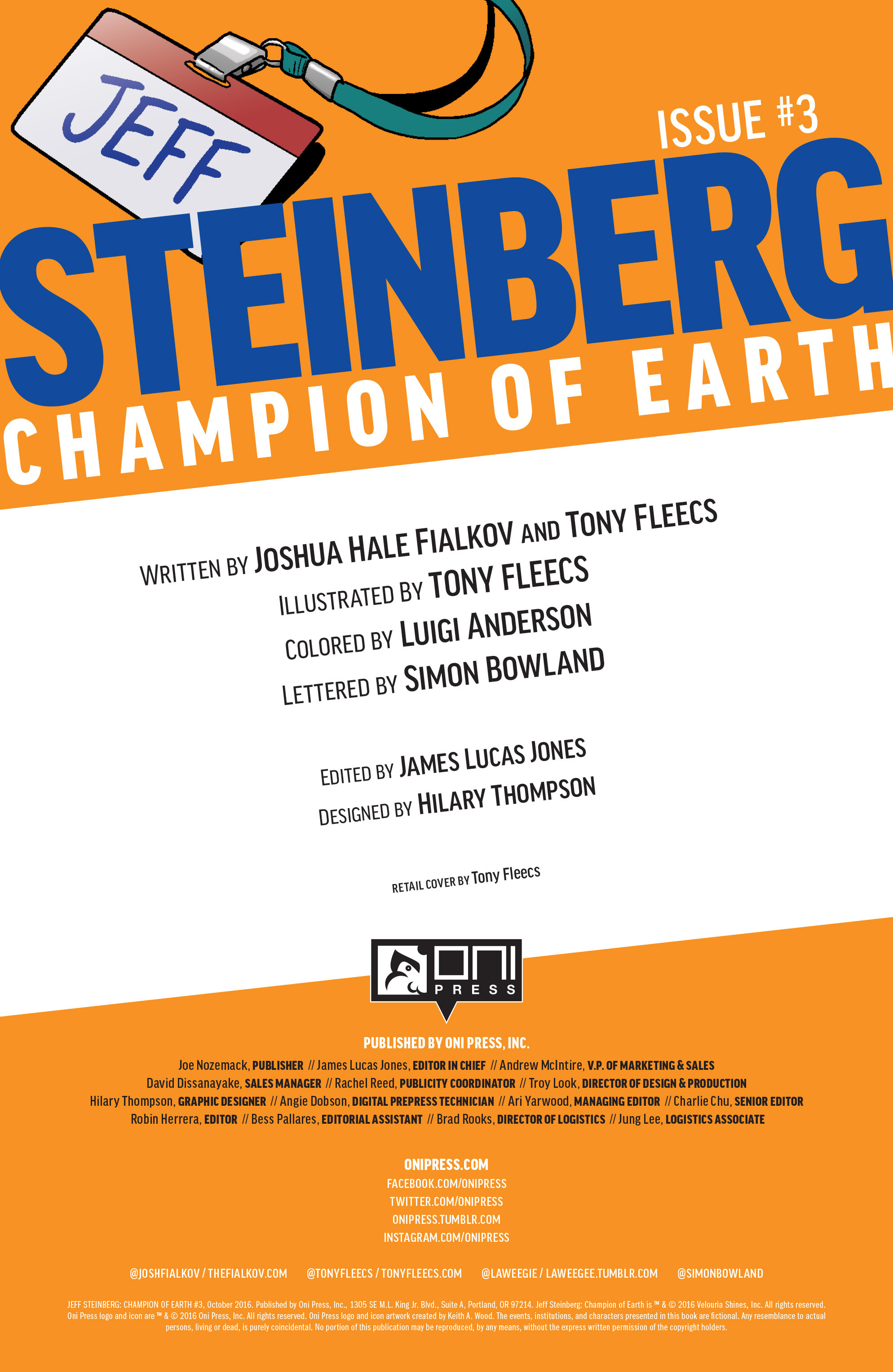Read online Jeff Steinberg Champion of Earth comic -  Issue #3 - 2