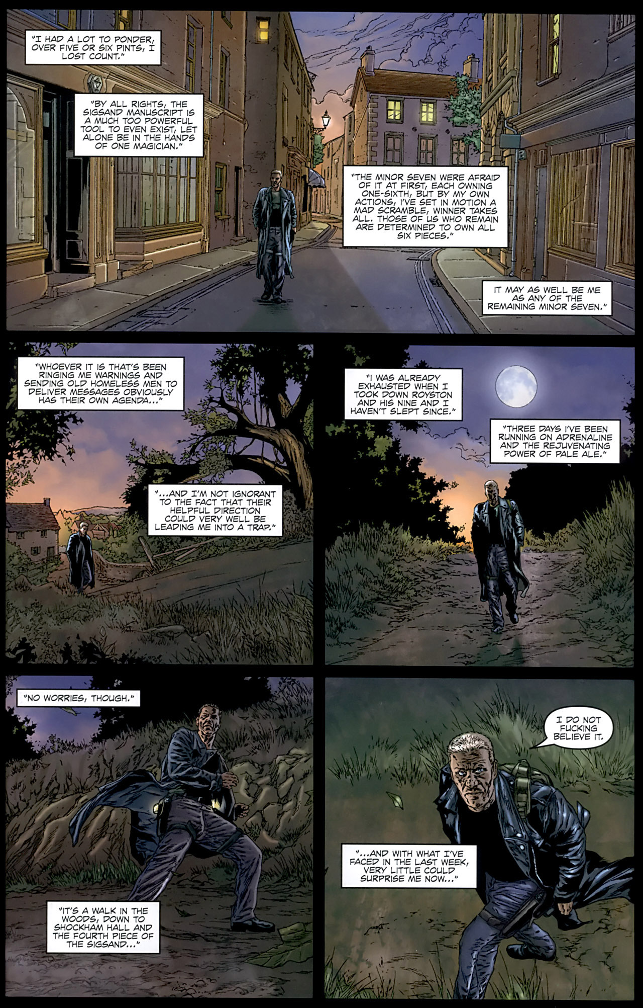 Read online Gravel comic -  Issue #5 - 8