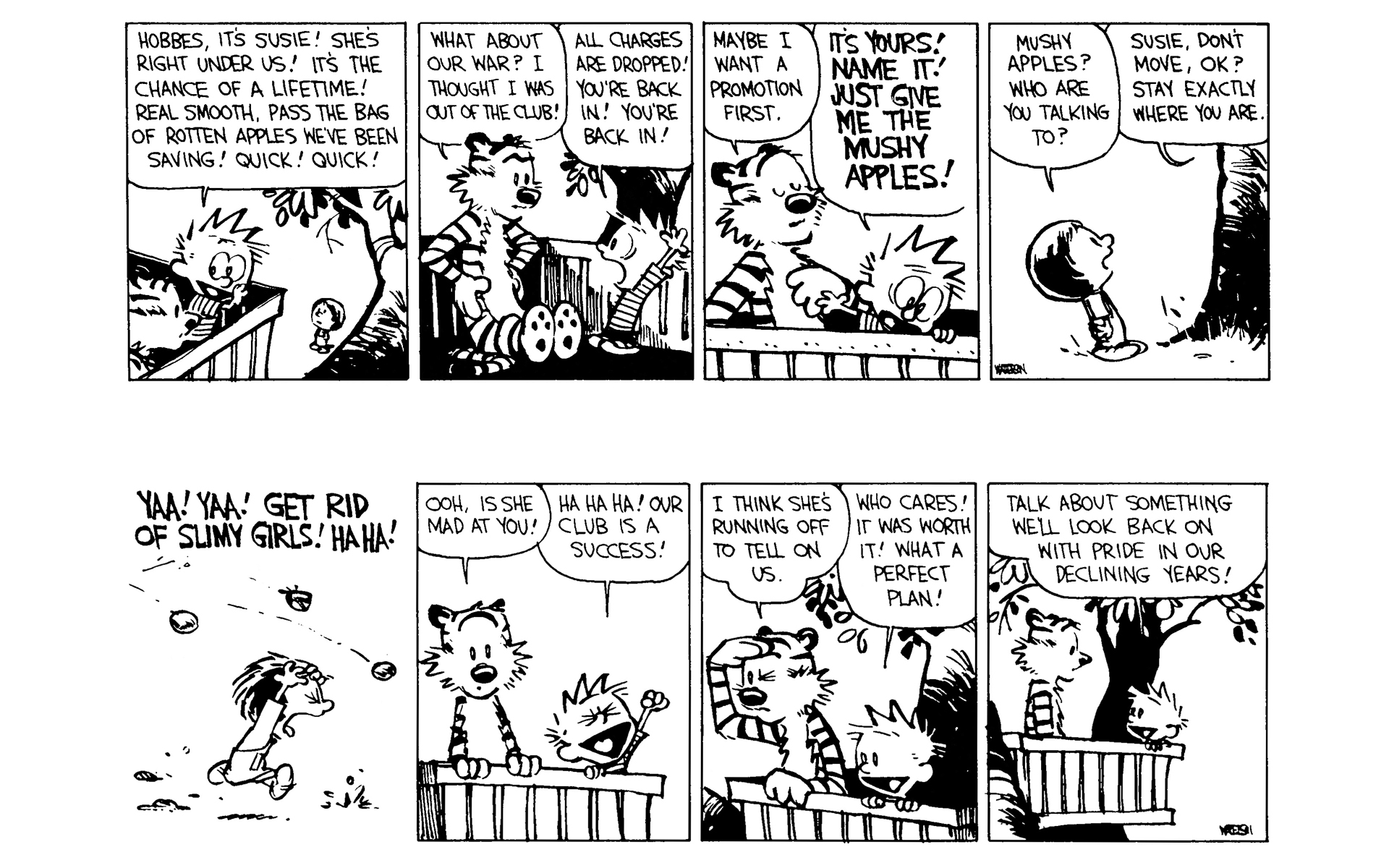 Read online Calvin and Hobbes comic -  Issue #8 - 12