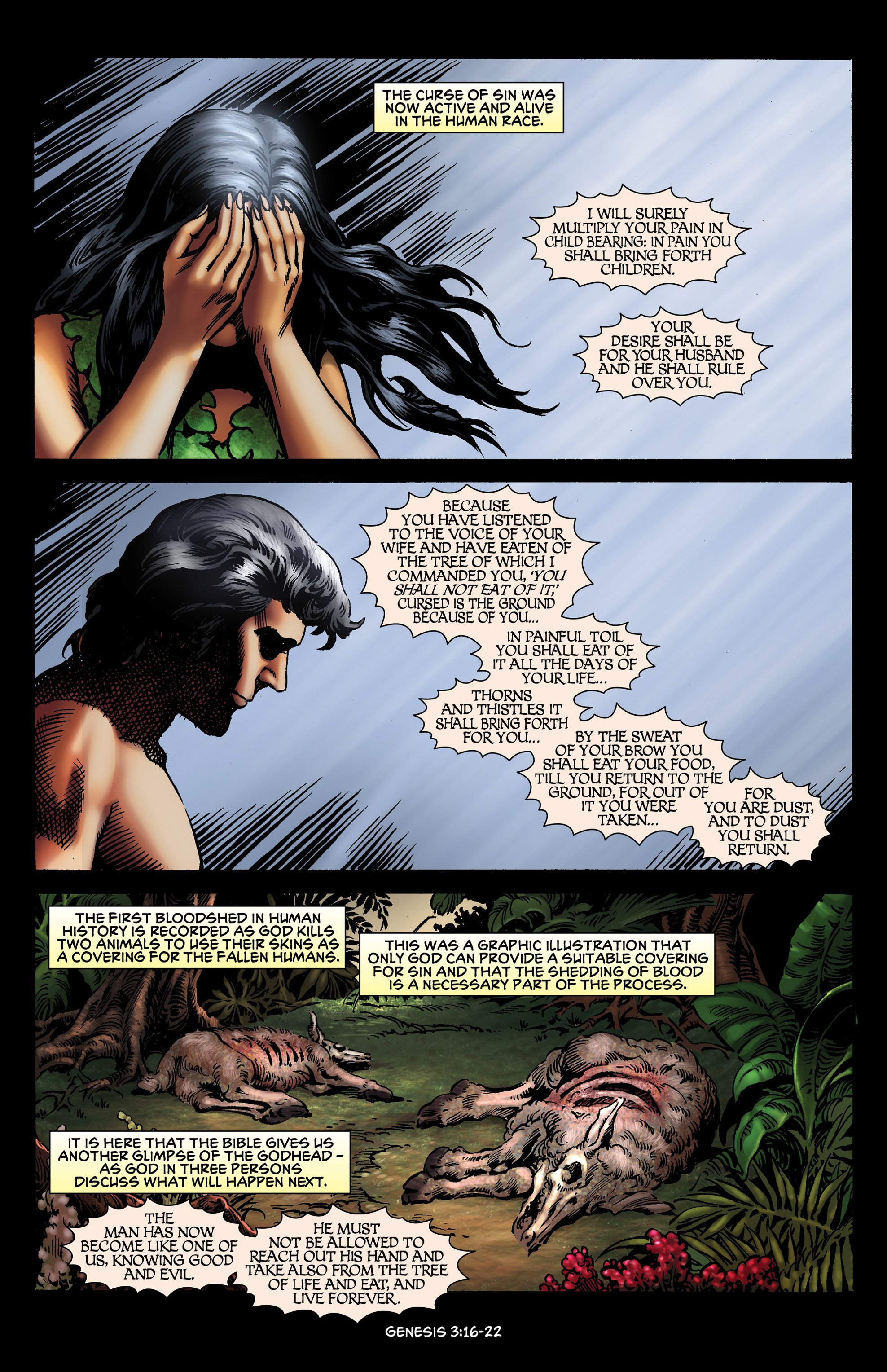 Read online The Kingstone Bible comic -  Issue #1 - 22