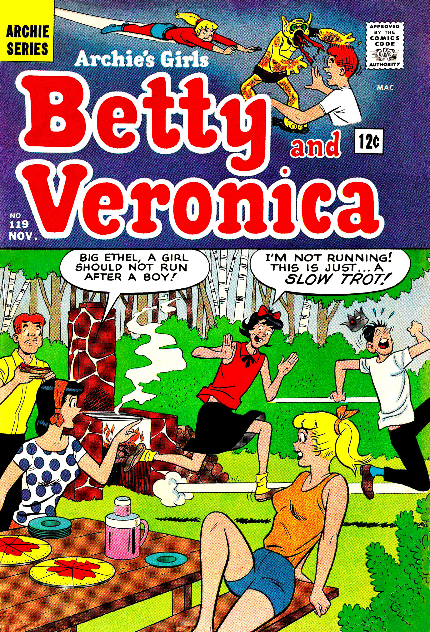 Read online Archie's Girls Betty and Veronica comic -  Issue #119 - 1