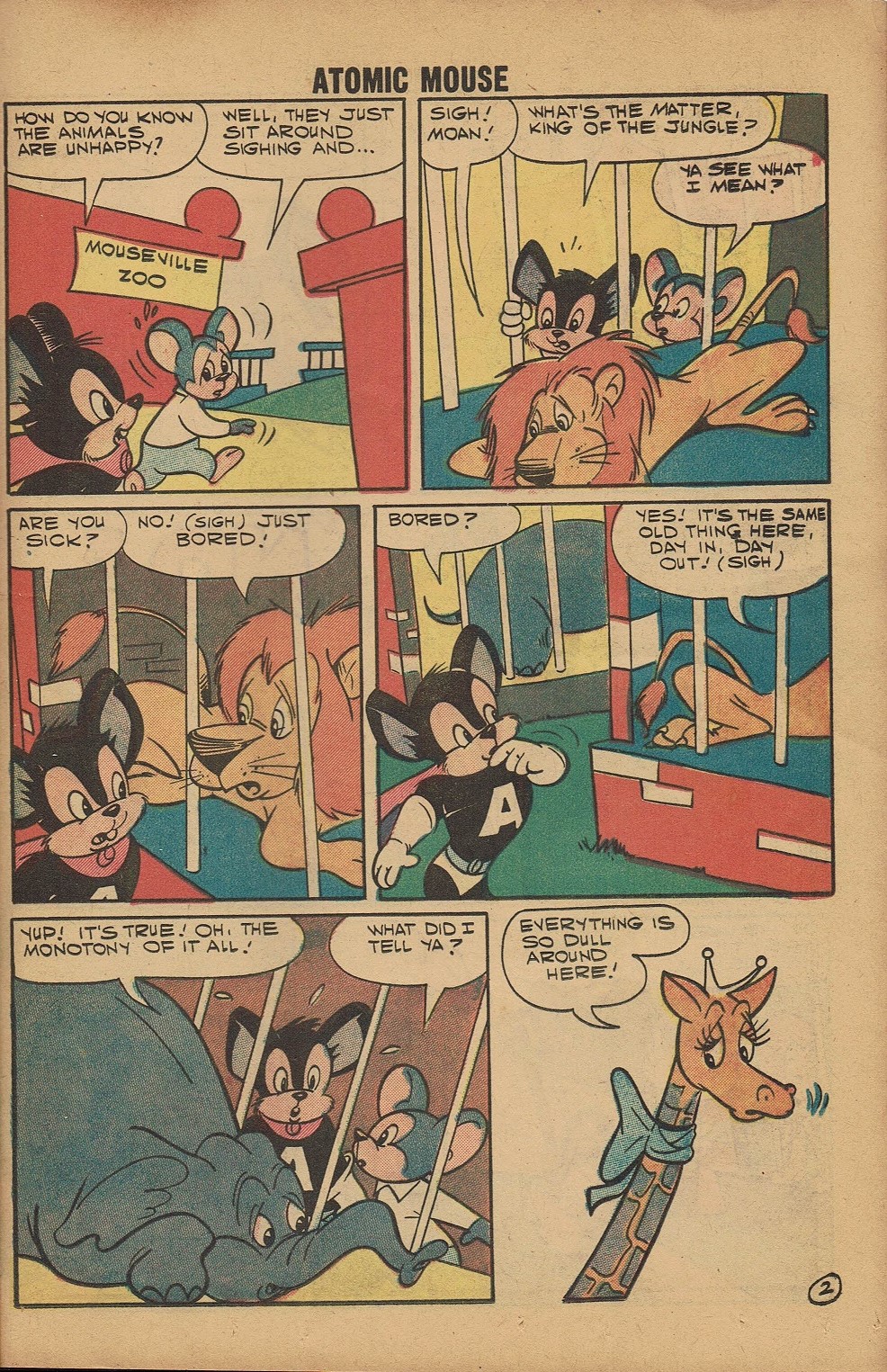 Read online Atomic Mouse comic -  Issue #30 - 13