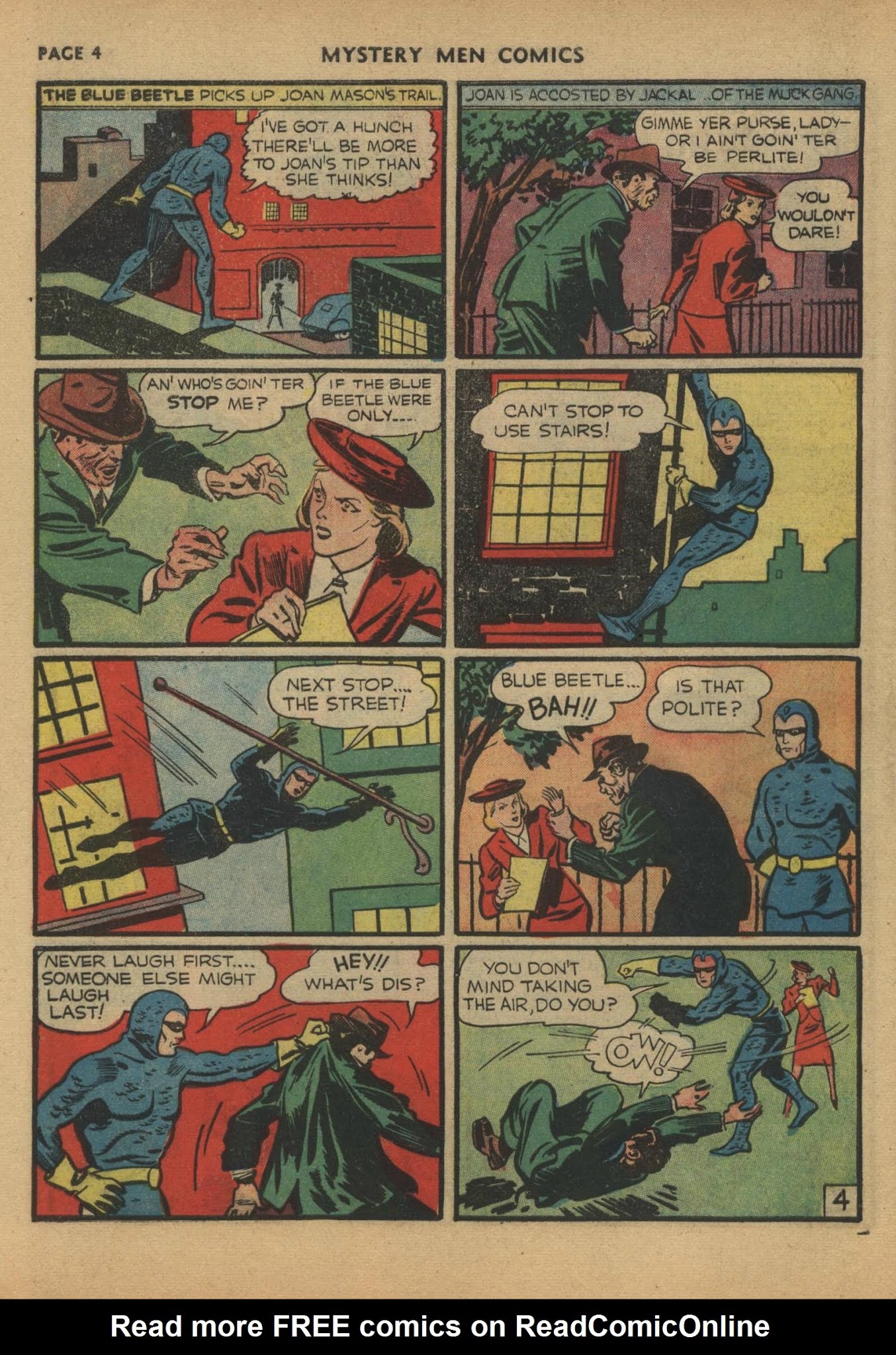 Read online Mystery Men Comics comic -  Issue #17 - 6