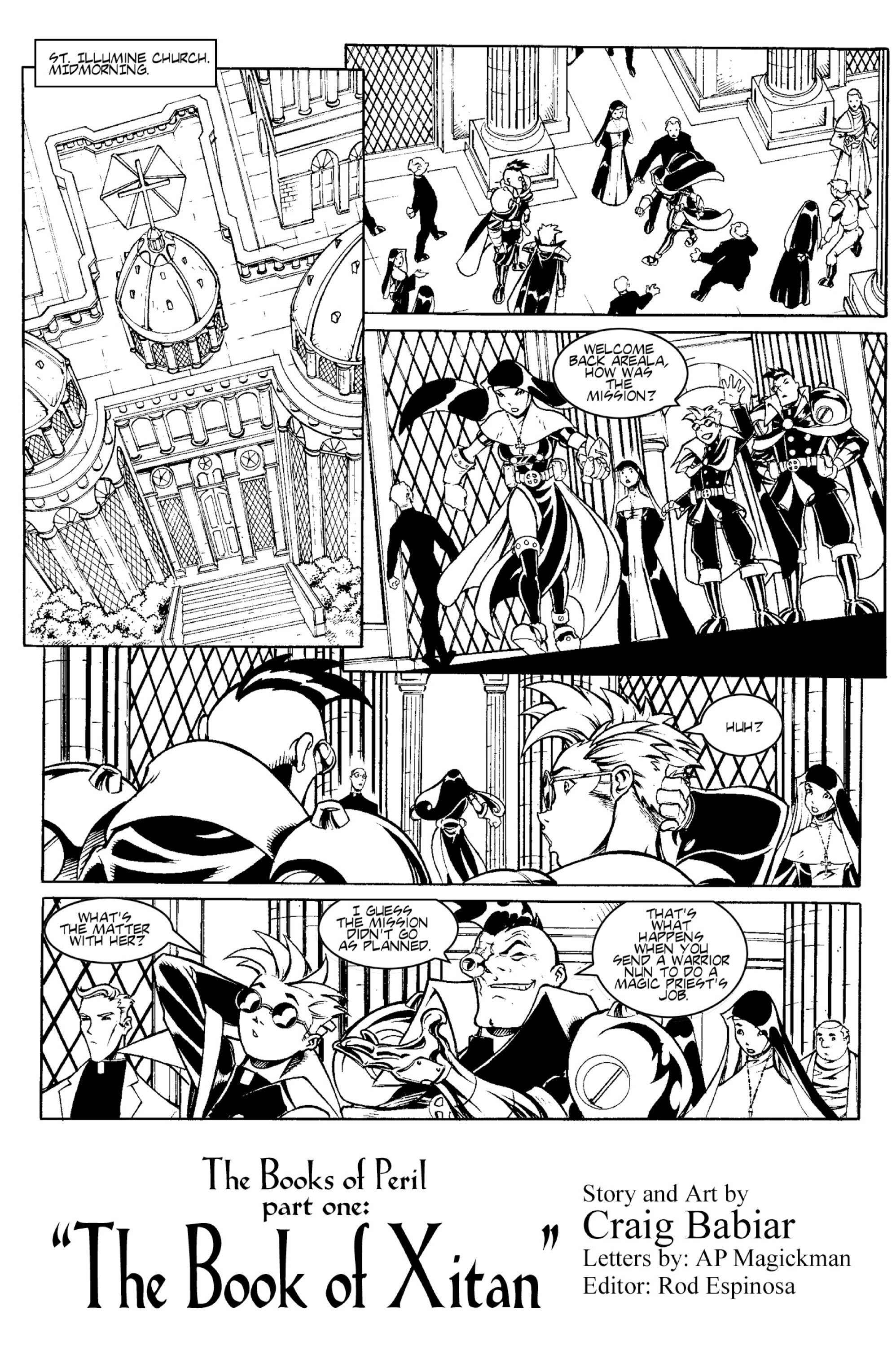 Read online Warrior Nun Areala: Armor of God comic -  Issue # TPB - 37