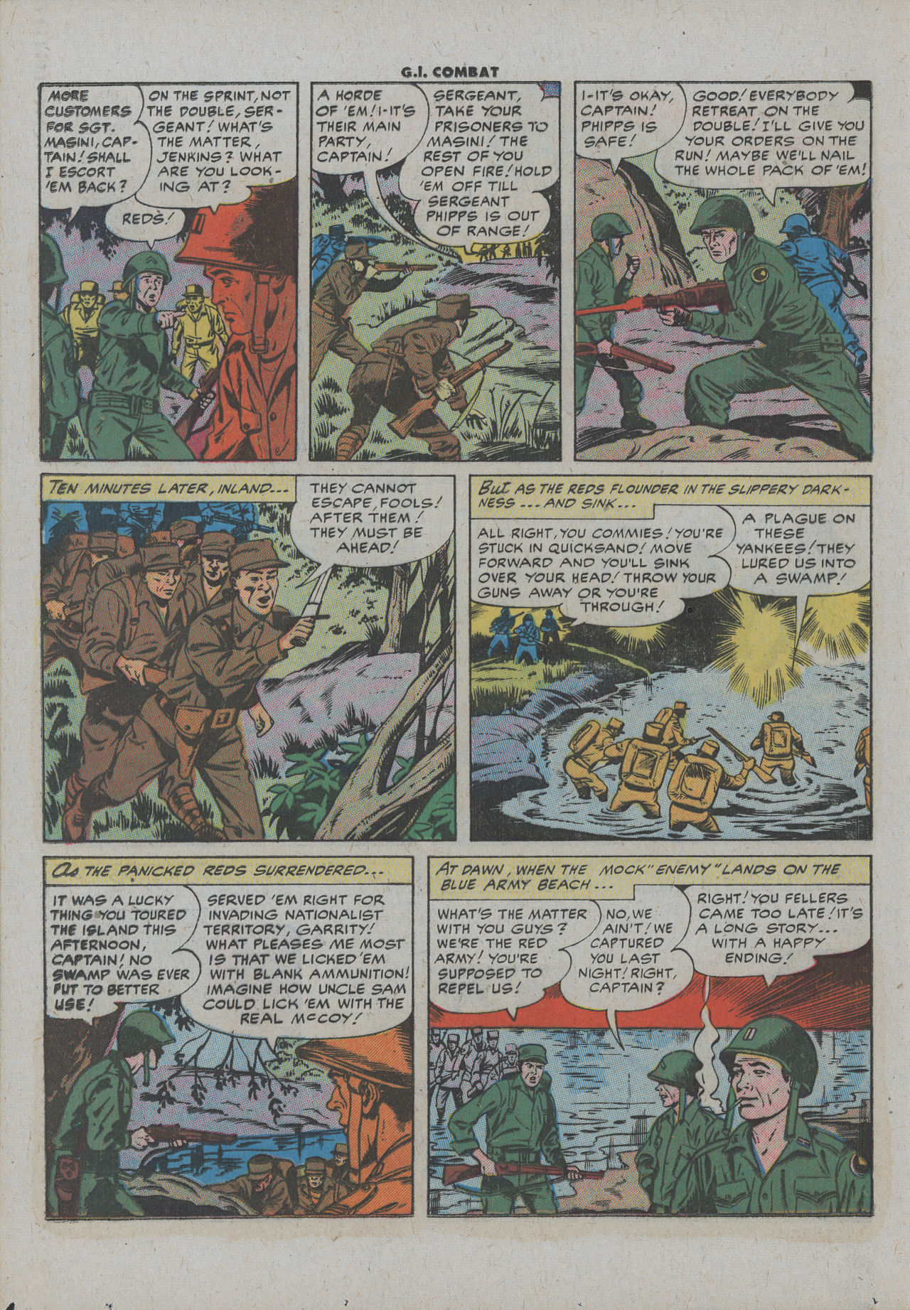 Read online G.I. Combat (1952) comic -  Issue #40 - 24