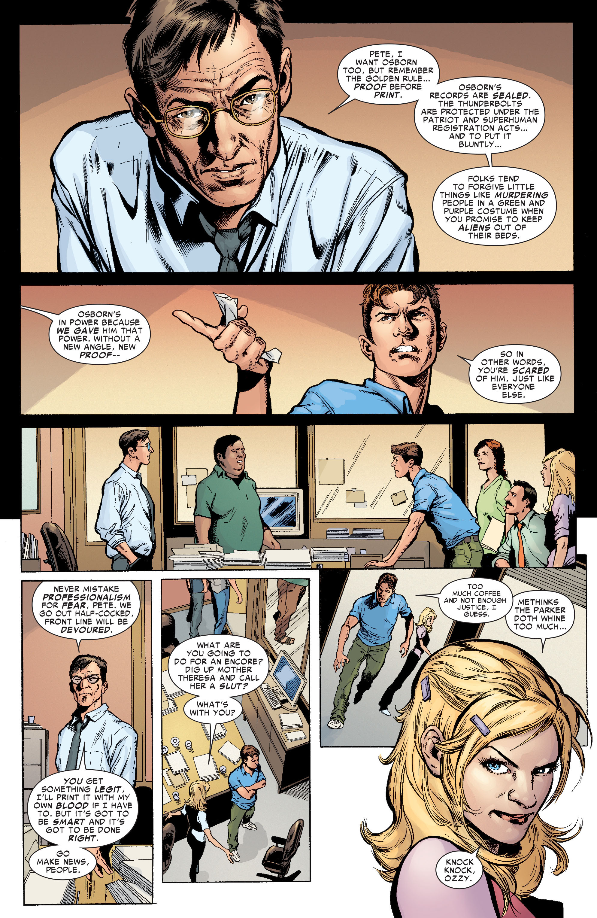 Read online The Amazing Spider-Man (1963) comic -  Issue #595 - 8