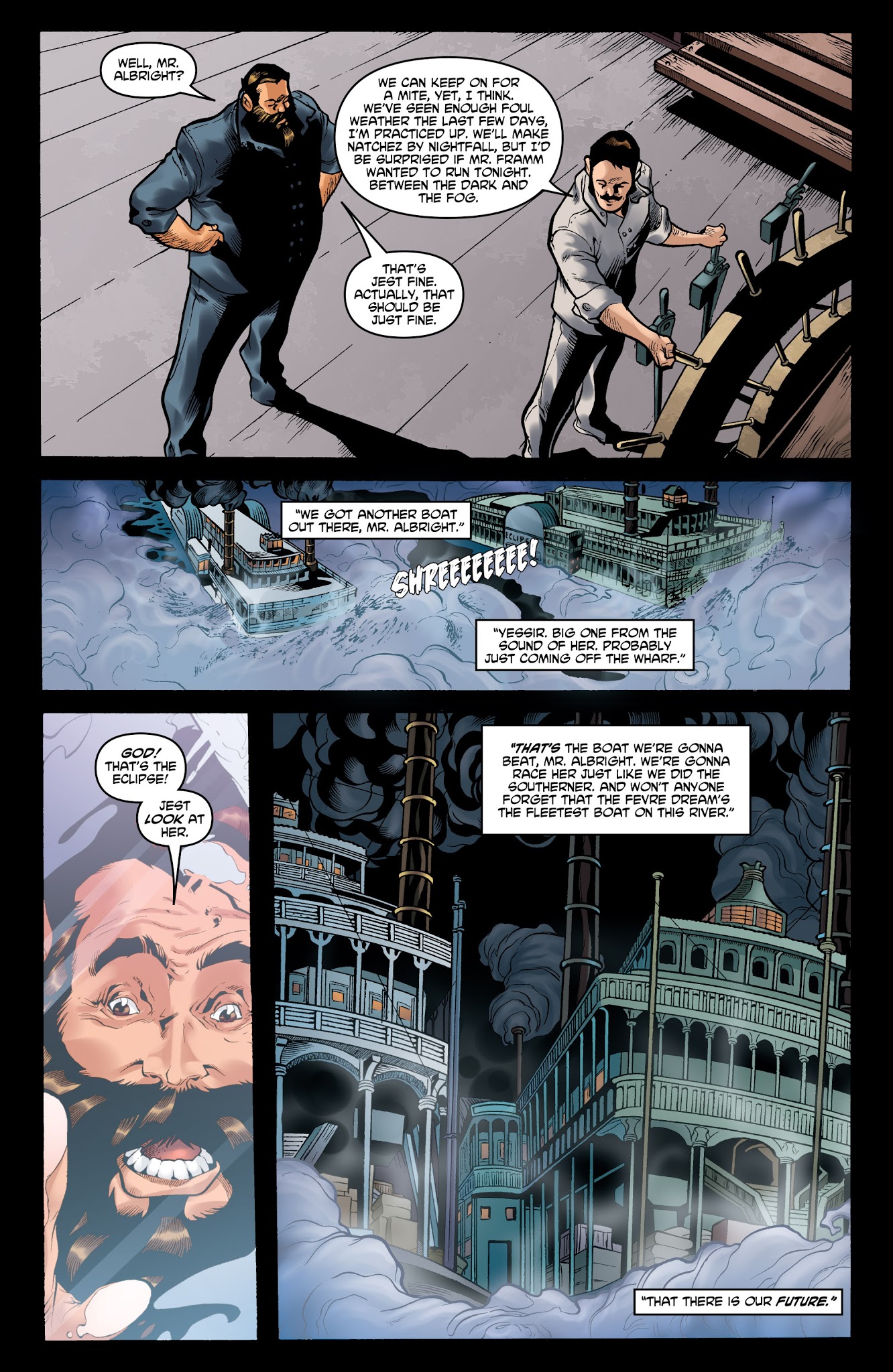 Read online George R.R. Martin's Fevre Dream comic -  Issue #3 - 6