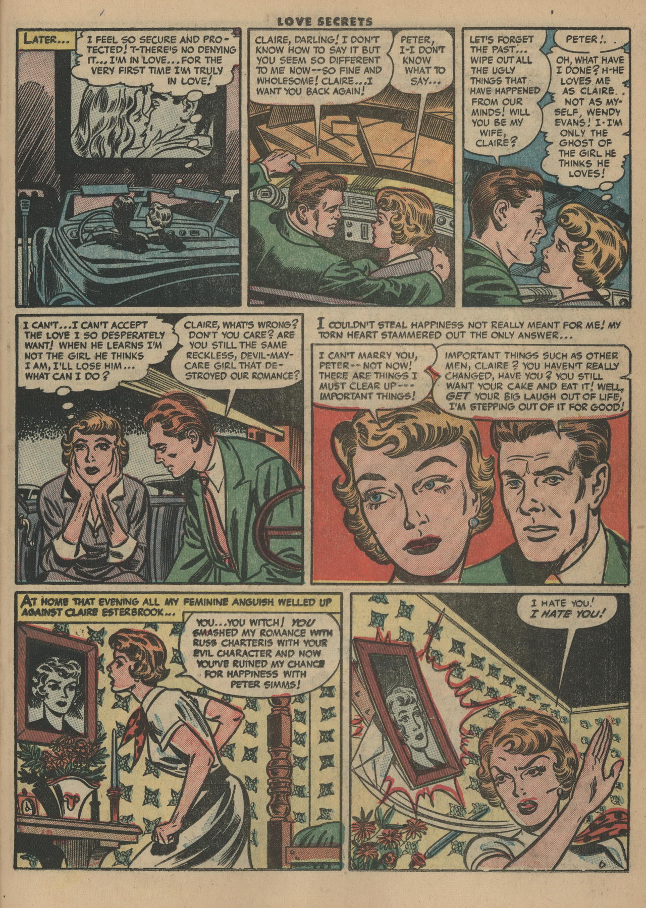 Read online Love Secrets (1953) comic -  Issue #32 - 23