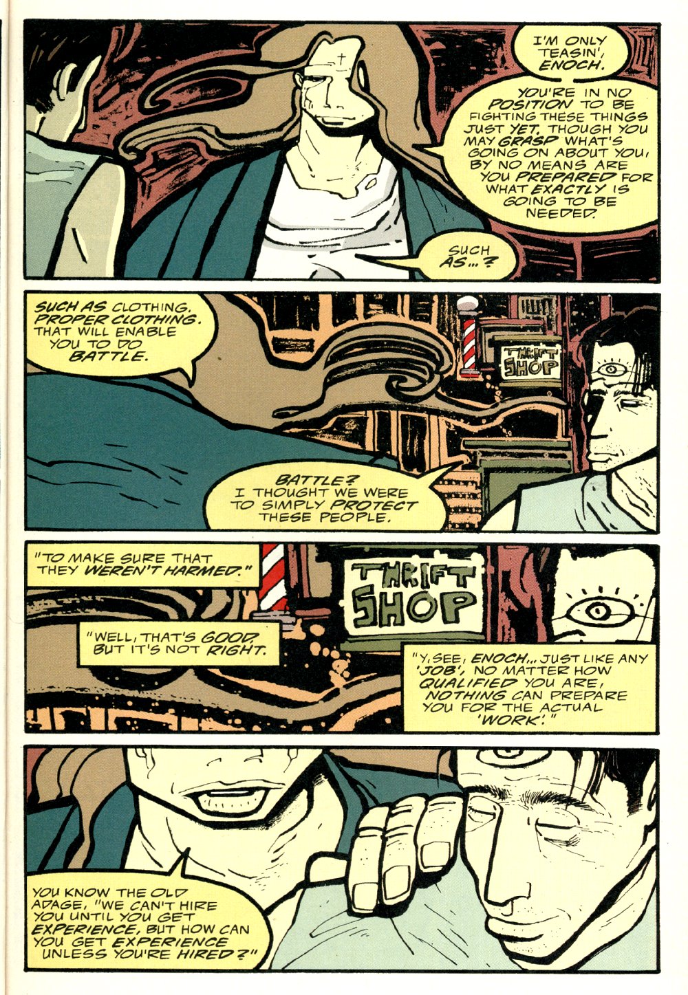 Read online Ted McKeever's Metropol comic -  Issue #6 - 13
