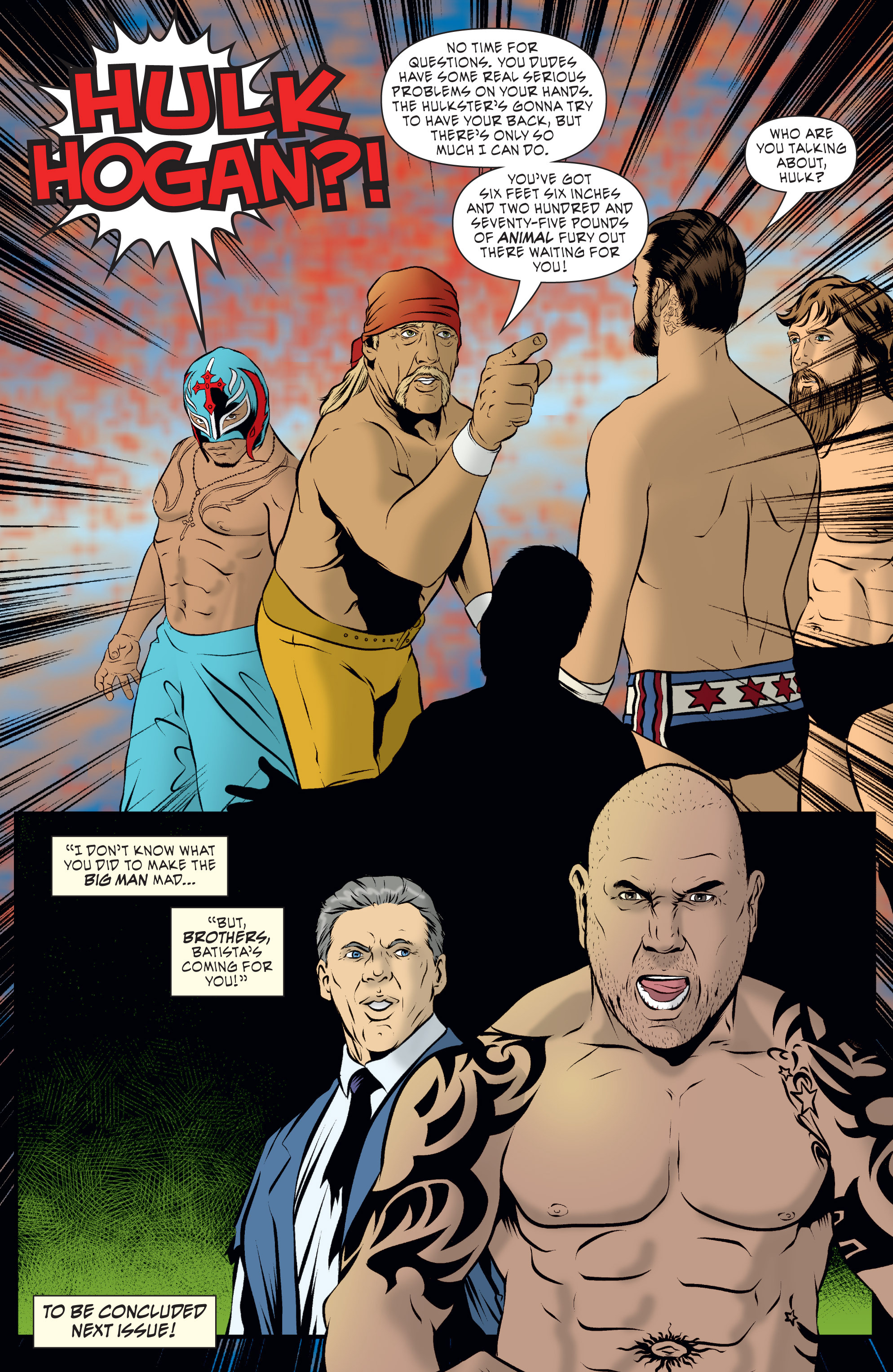 Read online WWE Superstars comic -  Issue #7 - 22