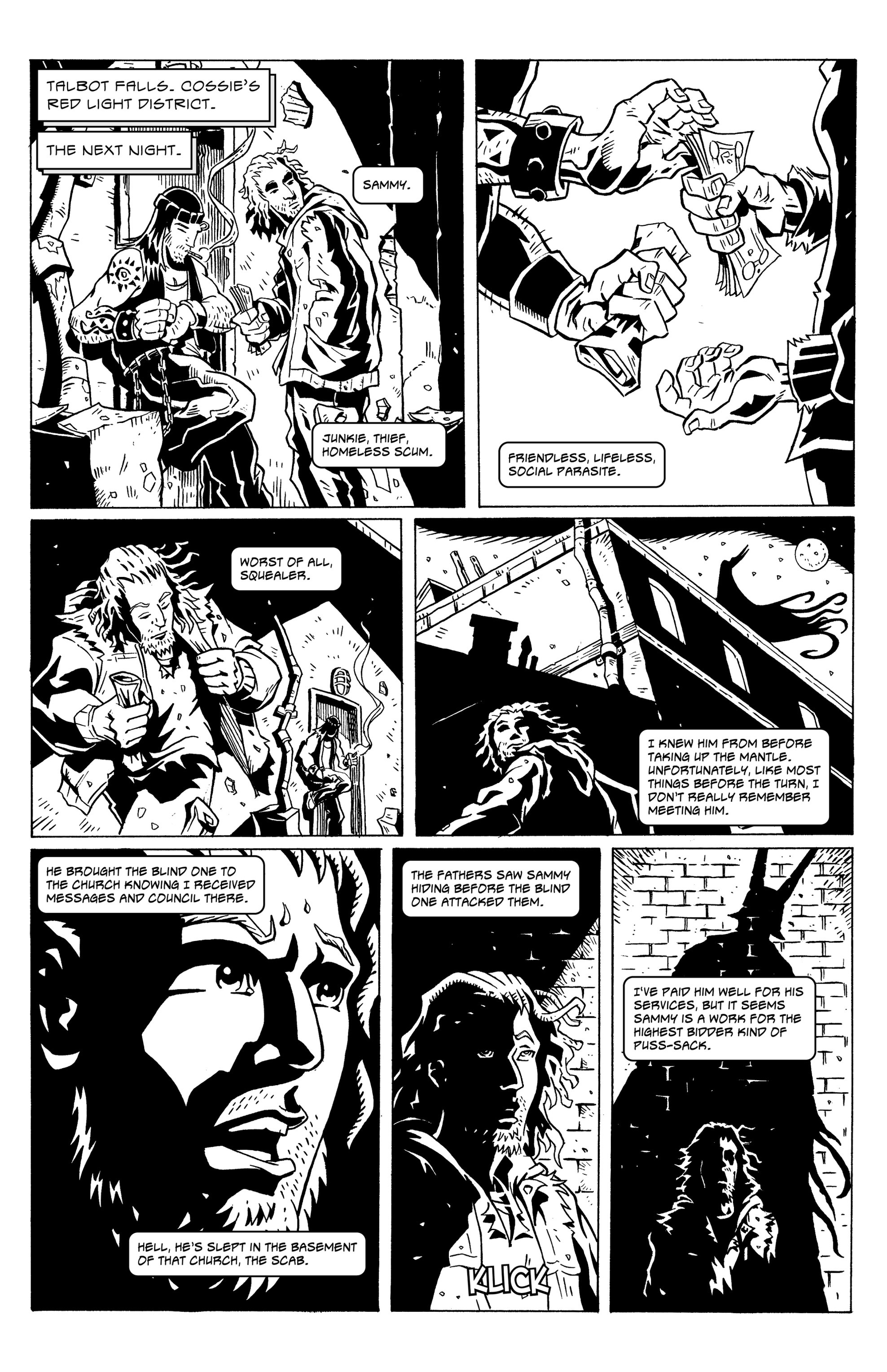 Read online Lucifer Fawkes: The Blind Ones comic -  Issue # Full - 20