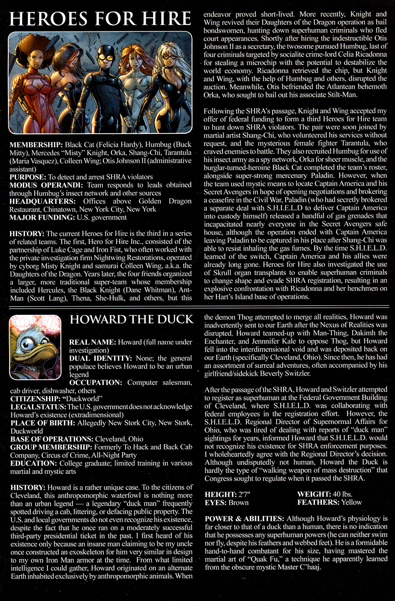 Read online Civil War: Battle Damage Report comic -  Issue # Full - 29