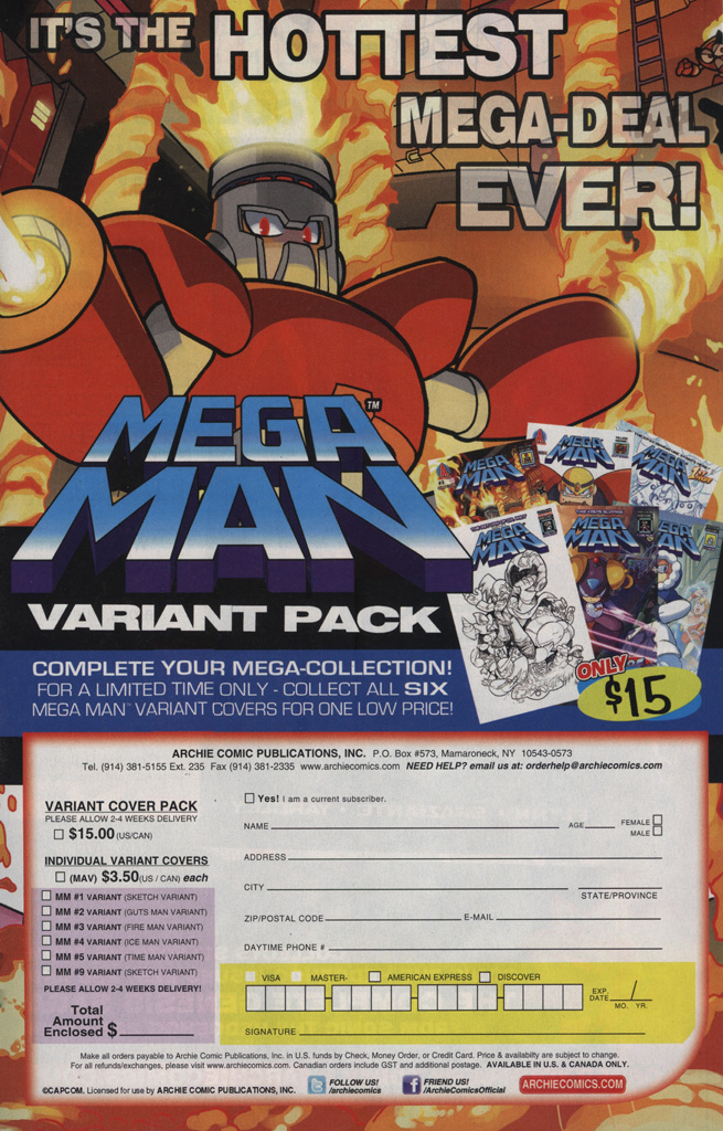 Read online Mega Man comic -  Issue #15 - 19
