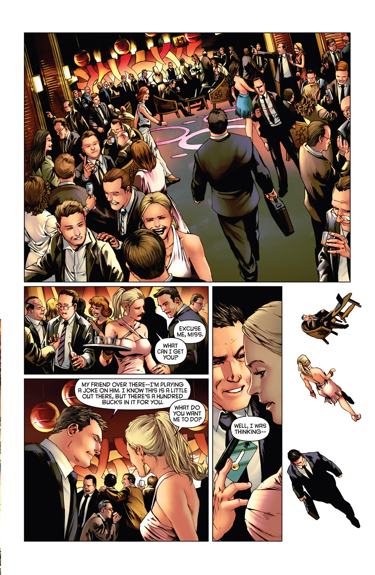 Read online Bionic Man comic -  Issue #5 - 6