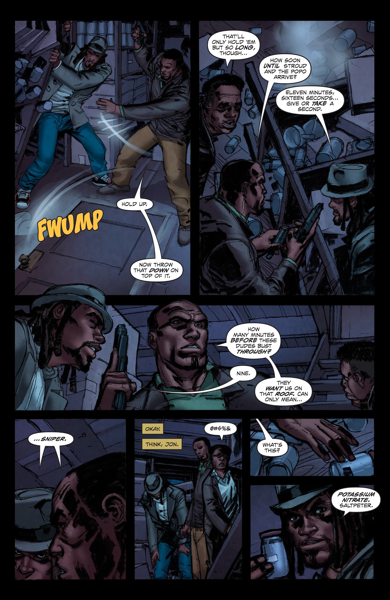 Read online Watson And Holmes comic -  Issue #4 - 5