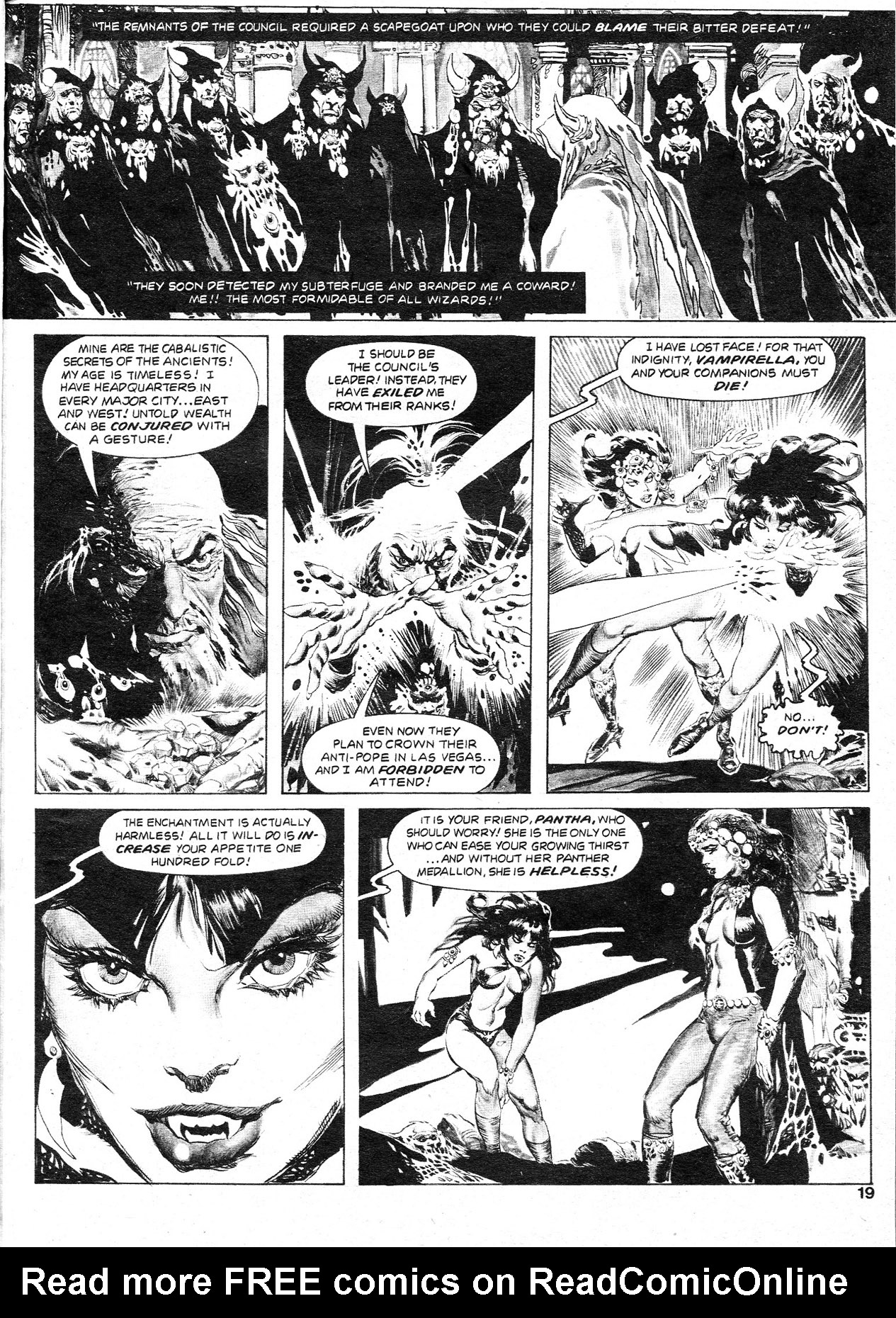 Read online Vampirella (1969) comic -  Issue #86 - 19