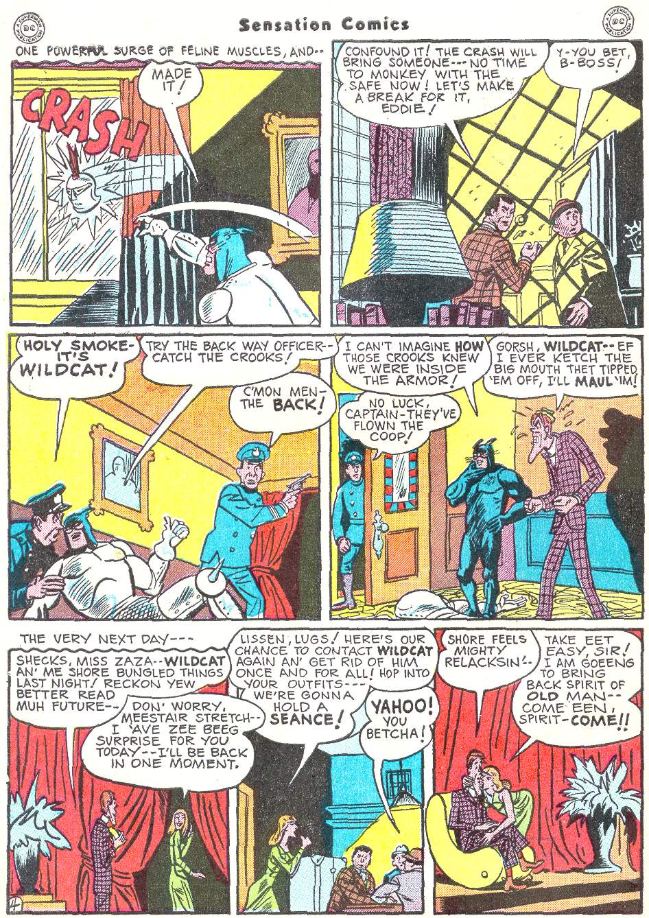 Read online Sensation (Mystery) Comics comic -  Issue #50 - 44