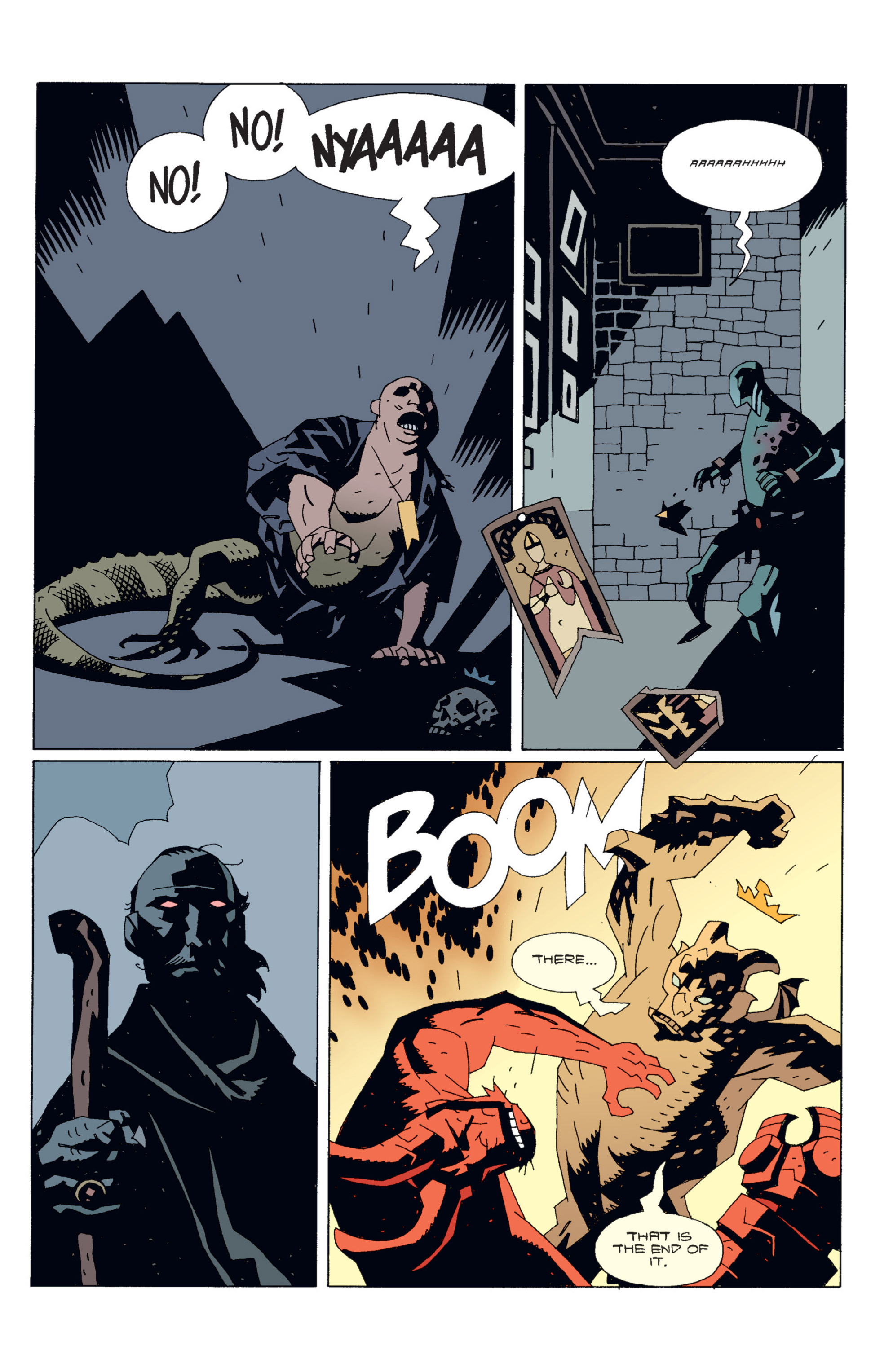 Read online Hellboy comic -  Issue #4 - 114