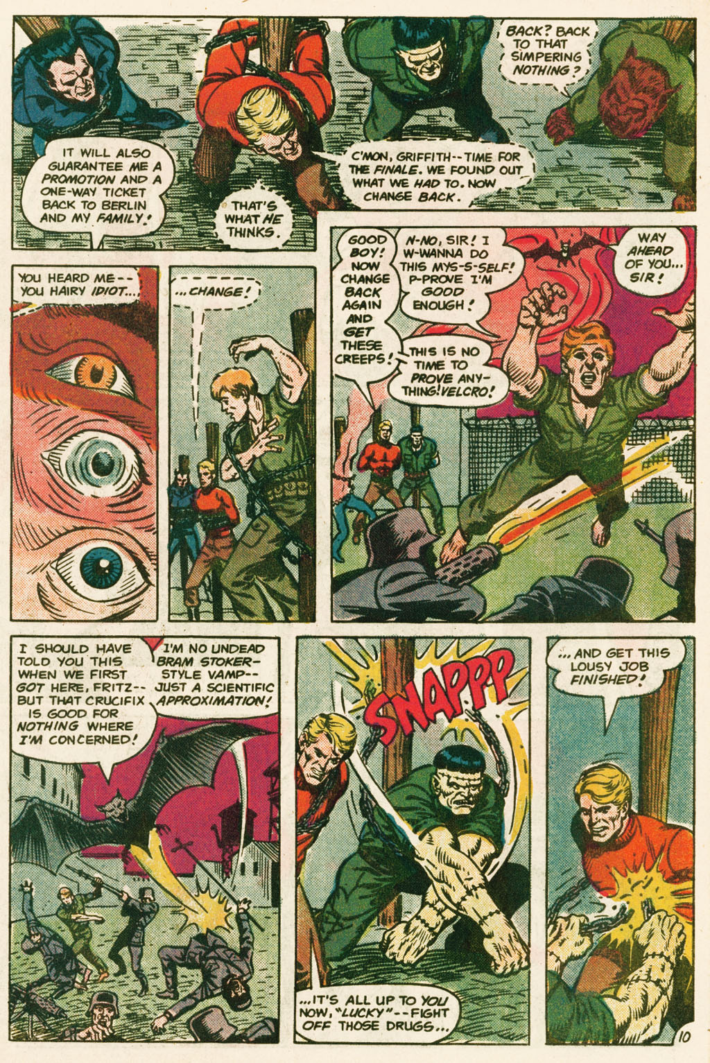 Read online Weird War Tales (1971) comic -  Issue #108 - 31