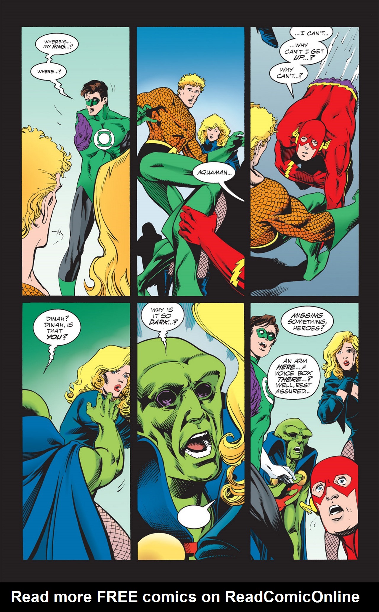 Read online JLA: Year One comic -  Issue #5 - 21