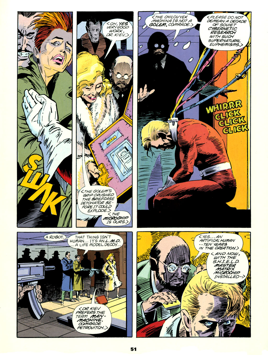 Read online Marvel Graphic Novel comic -  Issue #61 - Black Widow - The Coldest War - 52