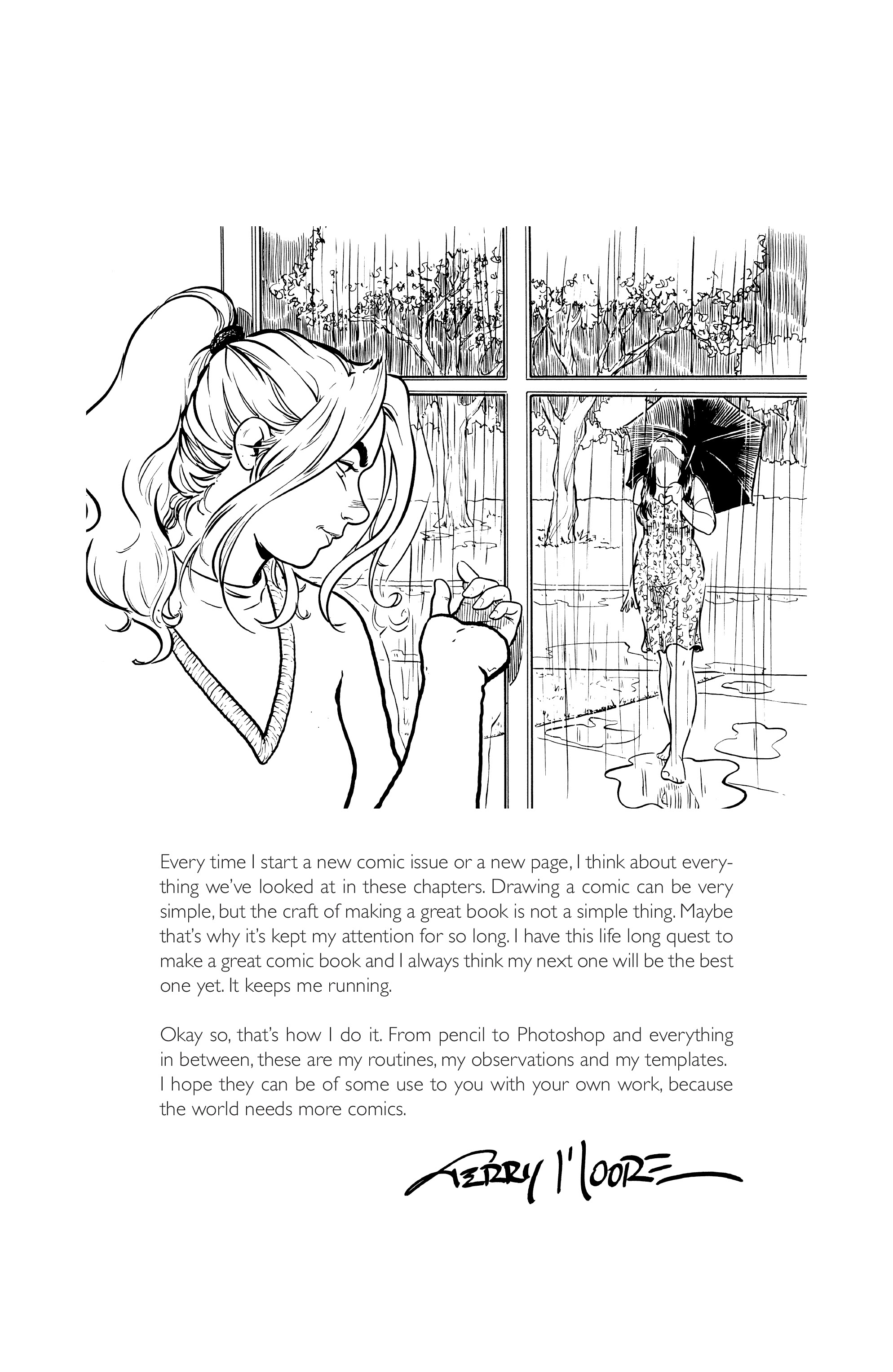 Read online Terry Moore's How to Draw... comic -  Issue # _Expanded Edition (Part 2) - 62