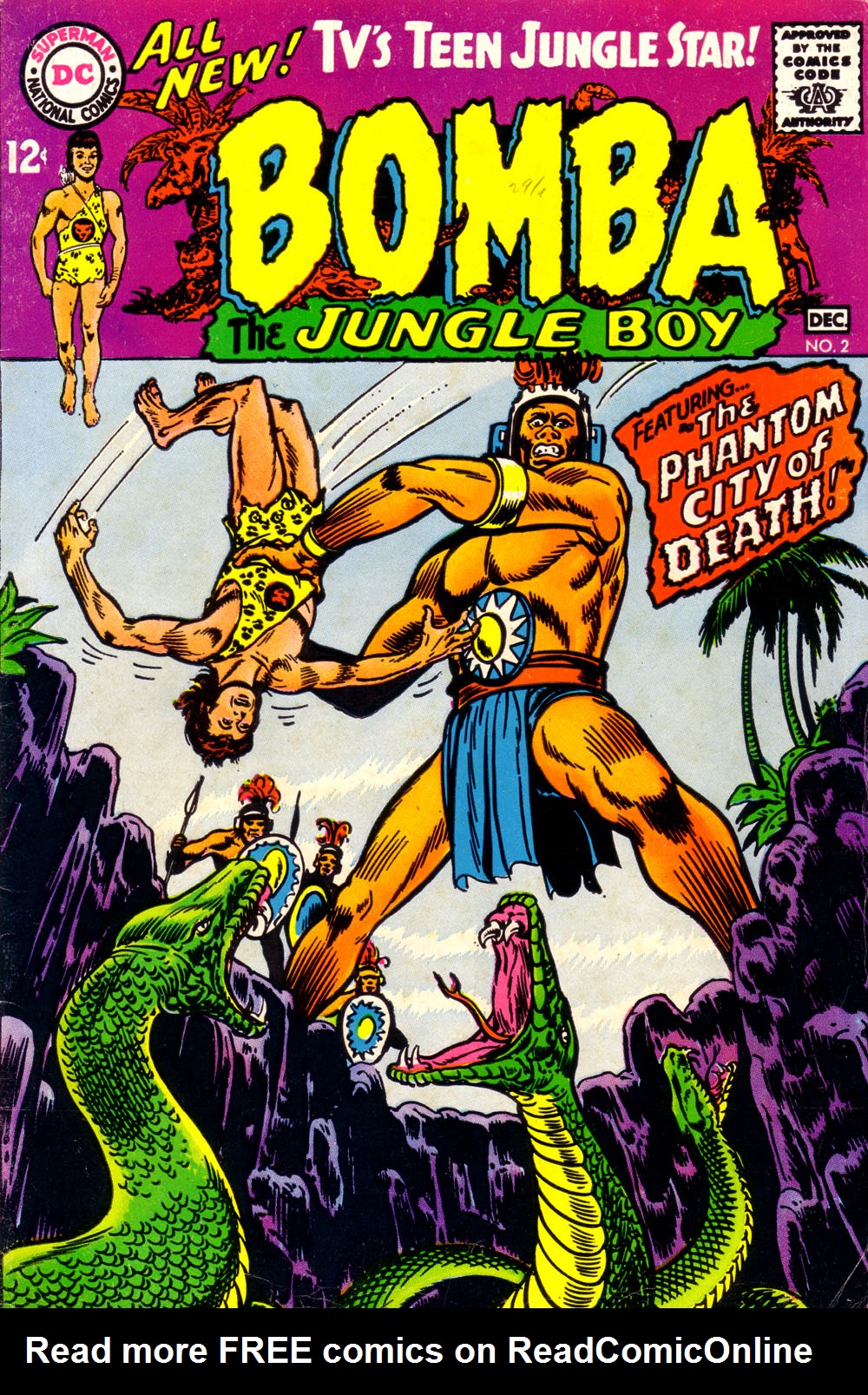 Read online Bomba, The Jungle Boy comic -  Issue #2 - 1