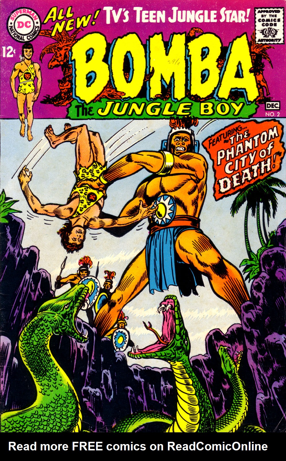Read online Bomba, The Jungle Boy comic -  Issue #2 - 1
