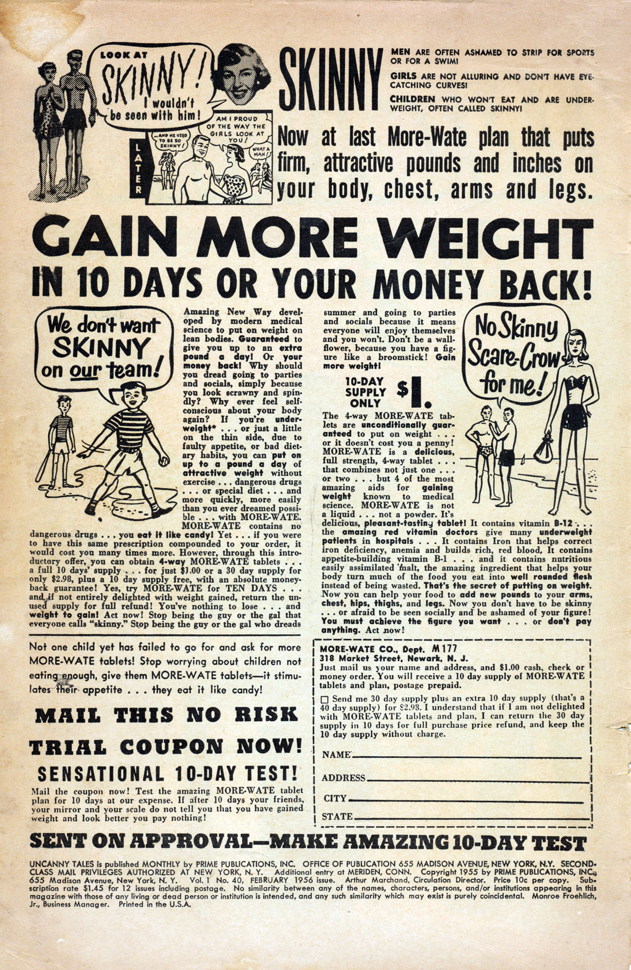 Read online Uncanny Tales comic -  Issue #40 - 2