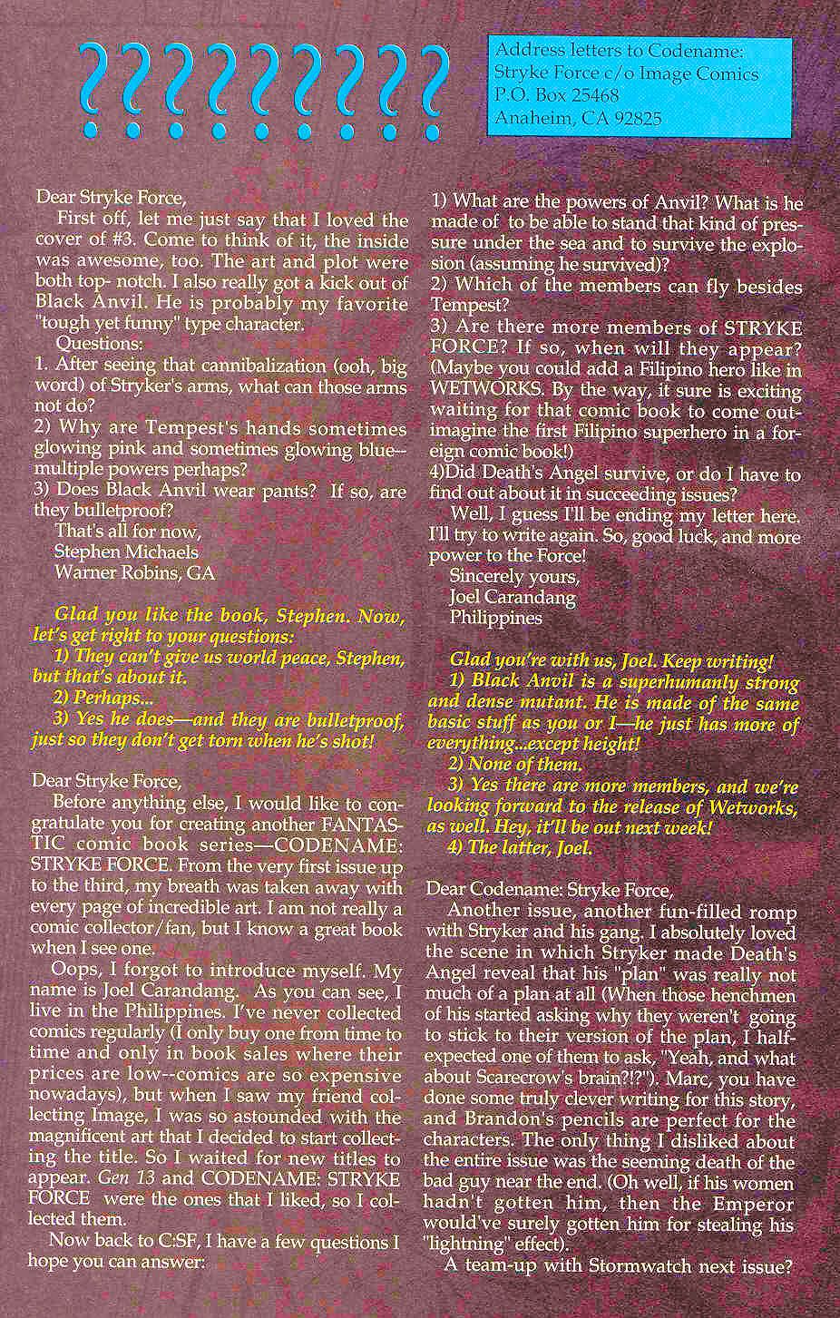 Read online Codename: Strykeforce comic -  Issue #4 - 29