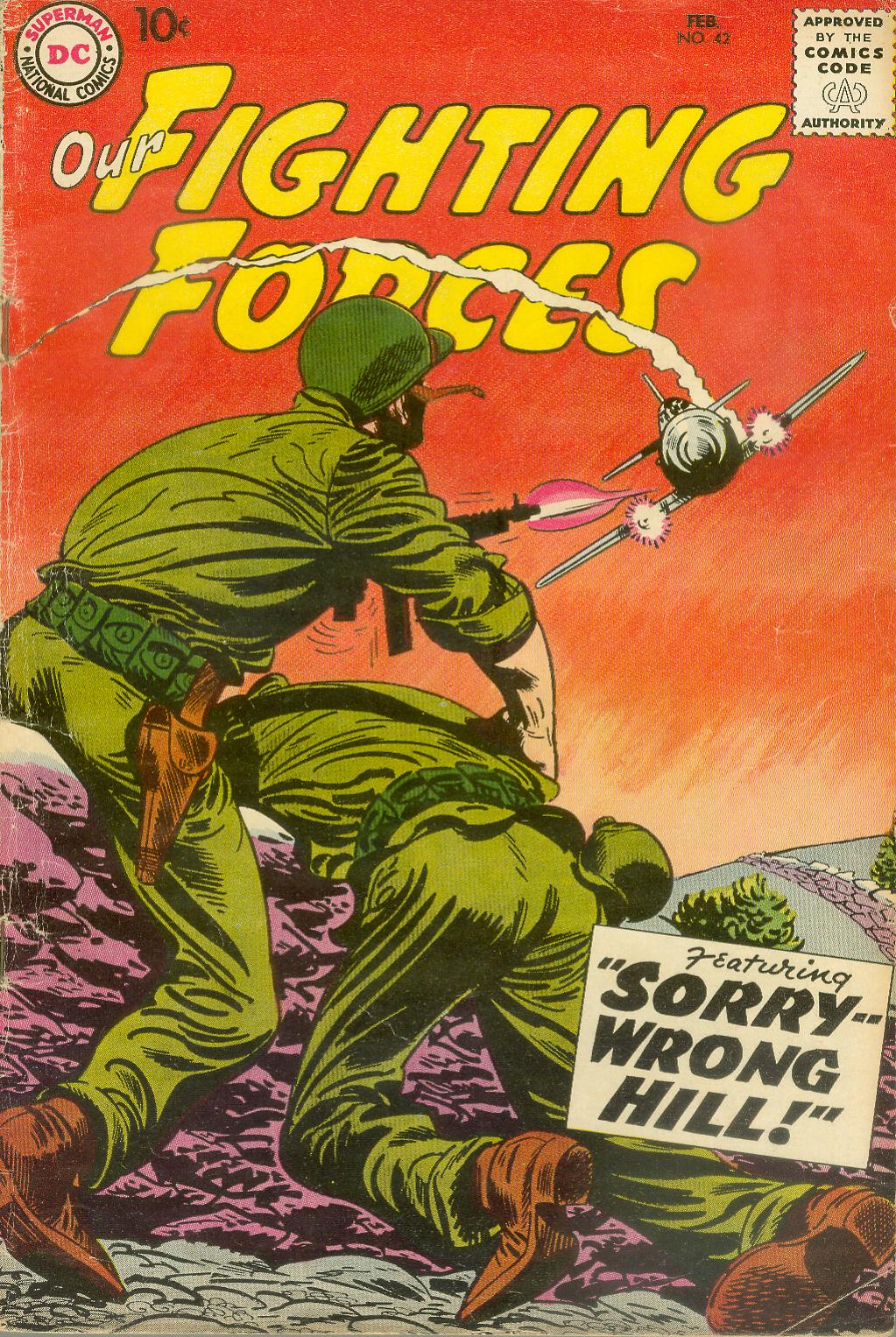 Read online Our Fighting Forces comic -  Issue #42 - 1