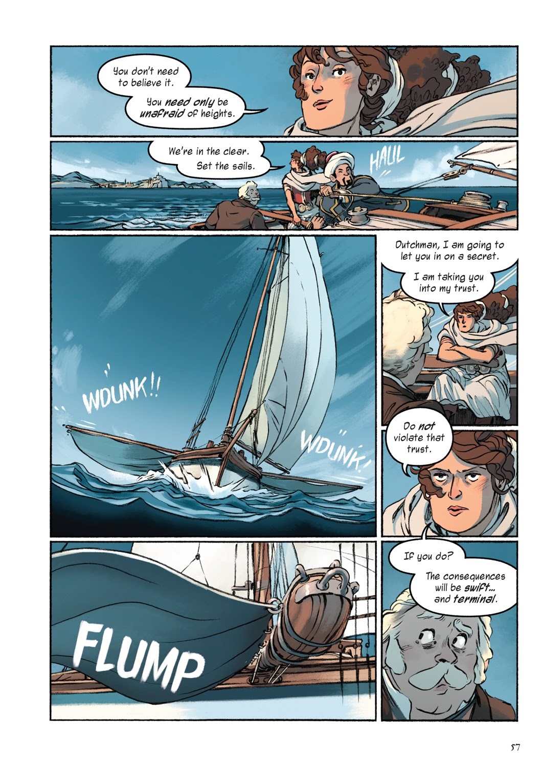 Read online Delilah Dirk and the Pillars of Hercules comic -  Issue # TPB (Part 1) - 57