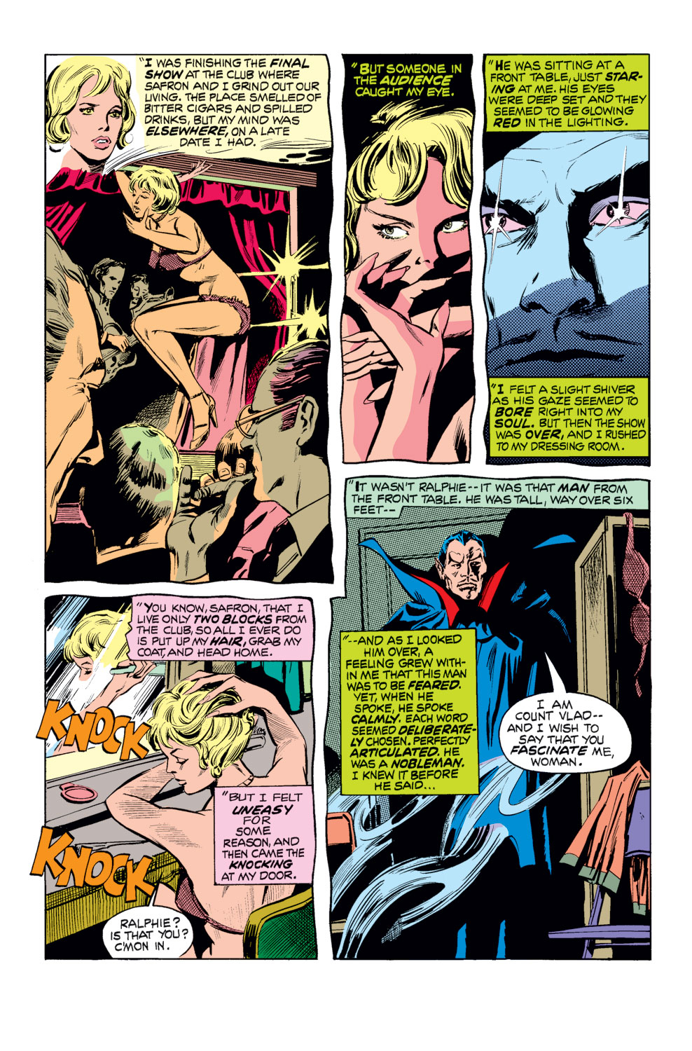 Read online Tomb of Dracula (1972) comic -  Issue #24 - 8