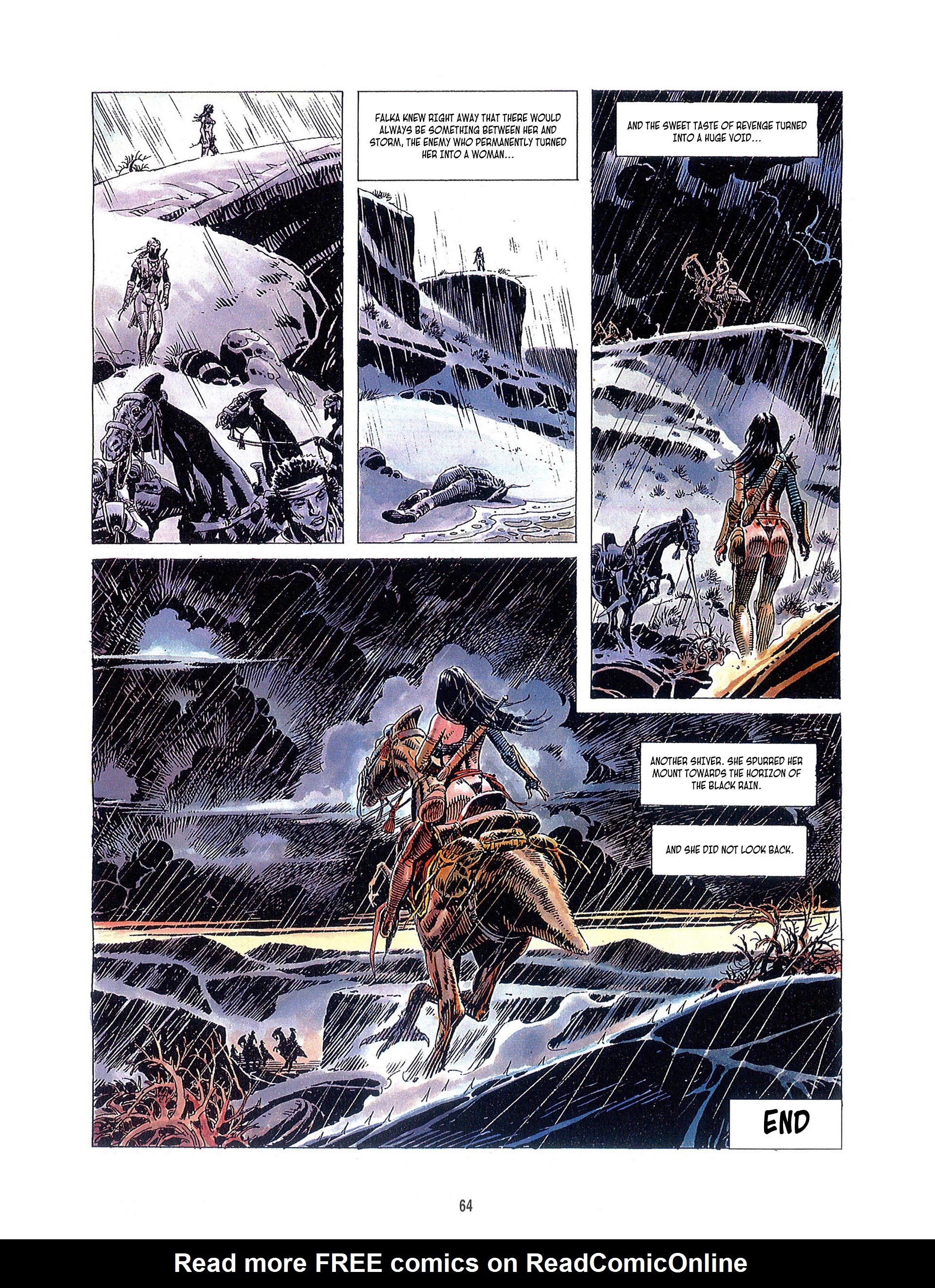 Read online Falka comic -  Issue #4 - 64