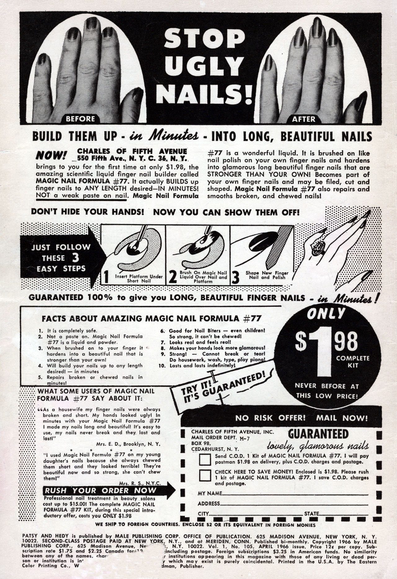 Read online Patsy and Hedy comic -  Issue #105 - 2
