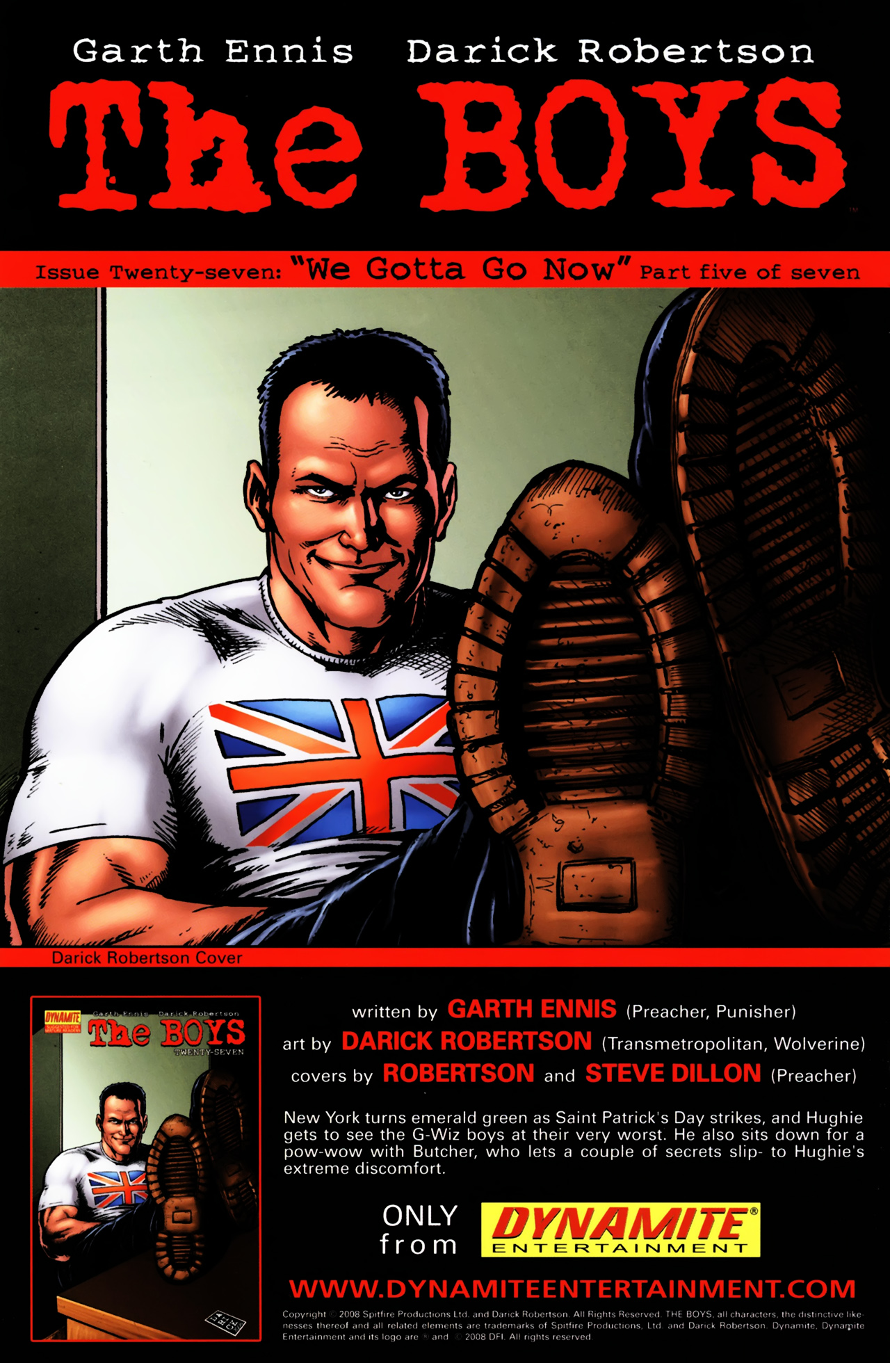 Read online The Boys comic -  Issue #26 - 28