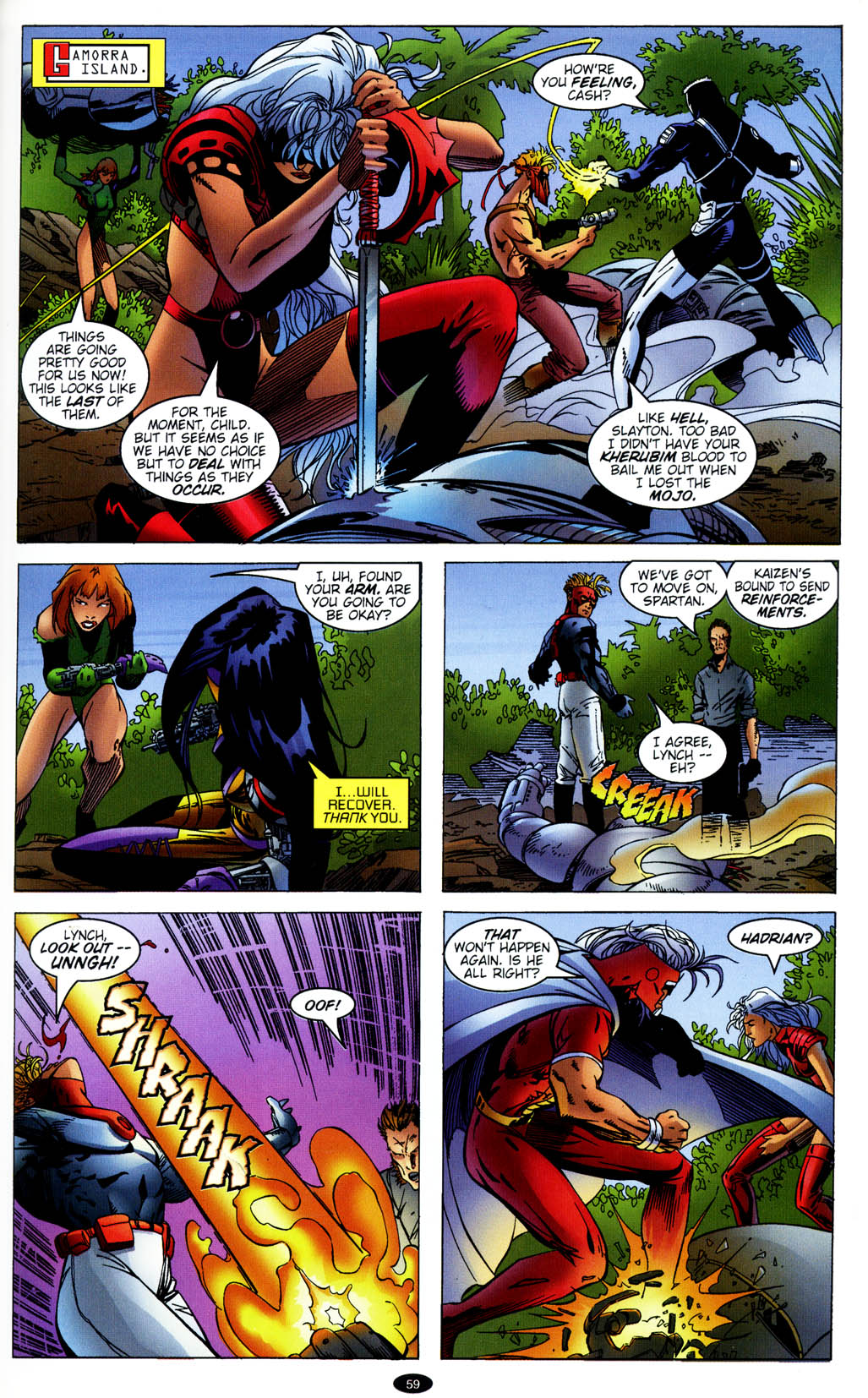 Read online WildC.A.T.s: Covert Action Teams comic -  Issue #30 - 7