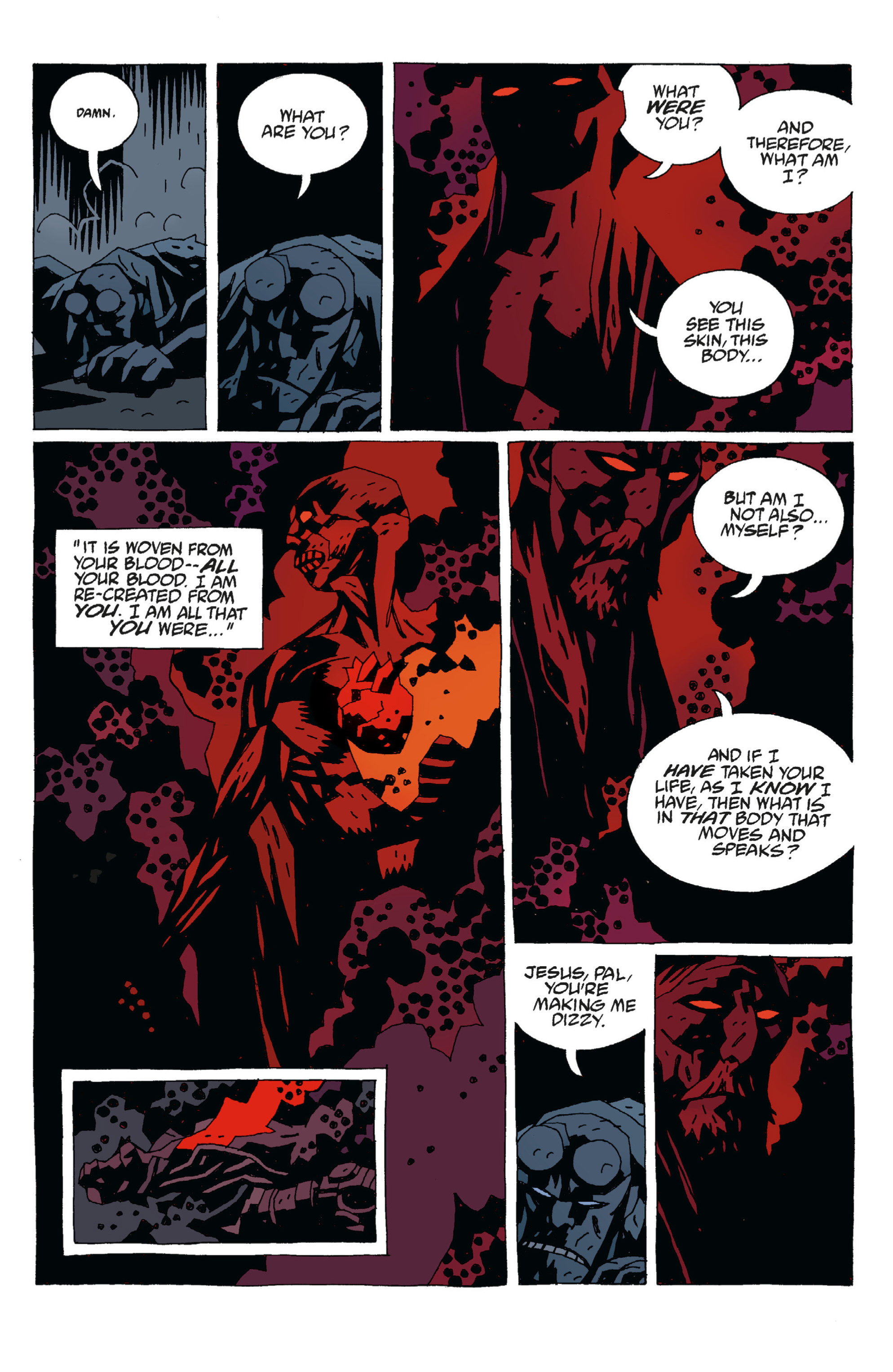 Read online Hellboy comic -  Issue #6 - 99